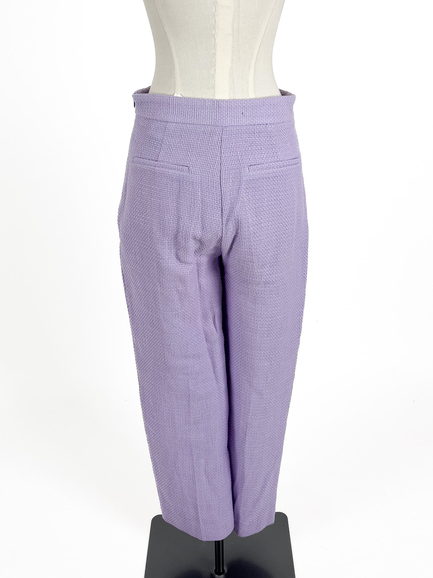 Zara | Purple Straight fit Pants | Size S