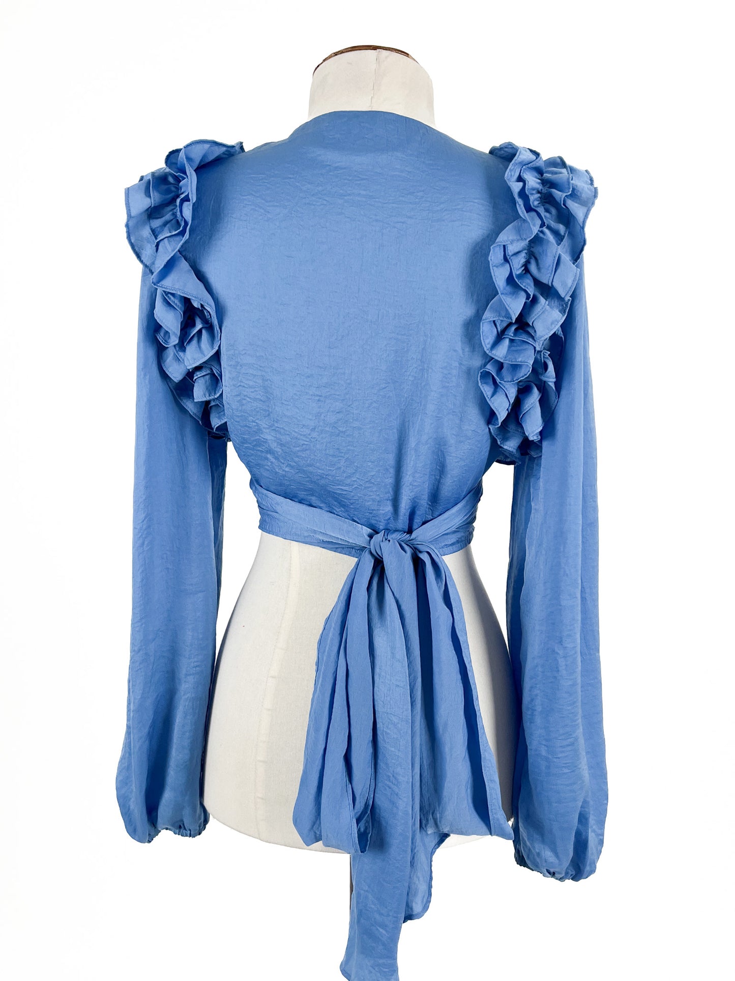 Pia | Blue Top | Size XS