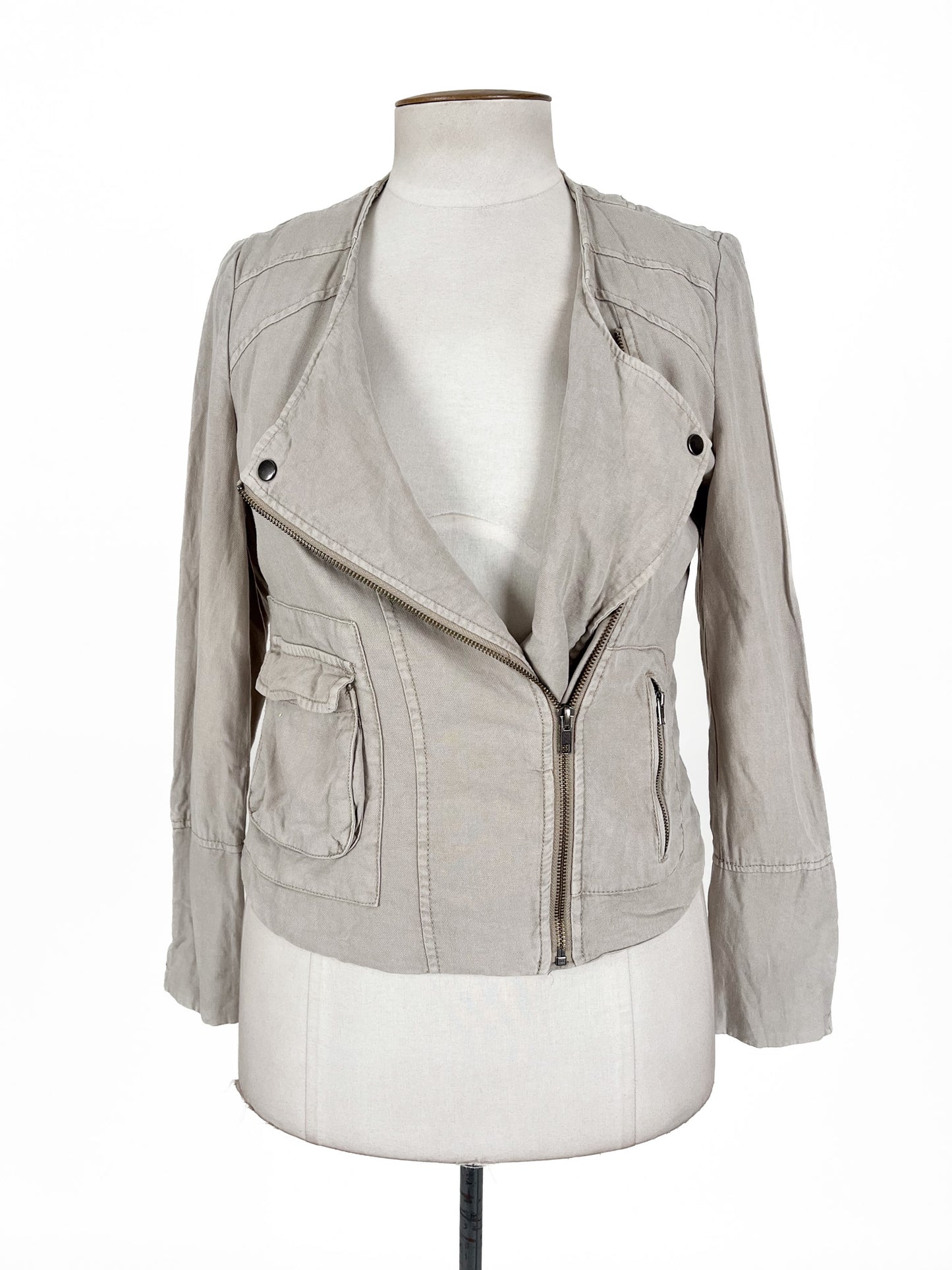 Just Jeans | Beige Casual Jacket | Size 8