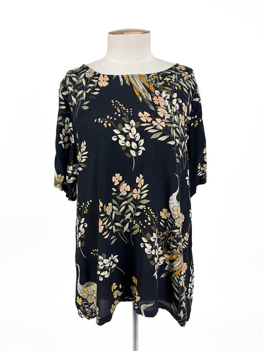 Whistle - Black Blouse (Size 10)