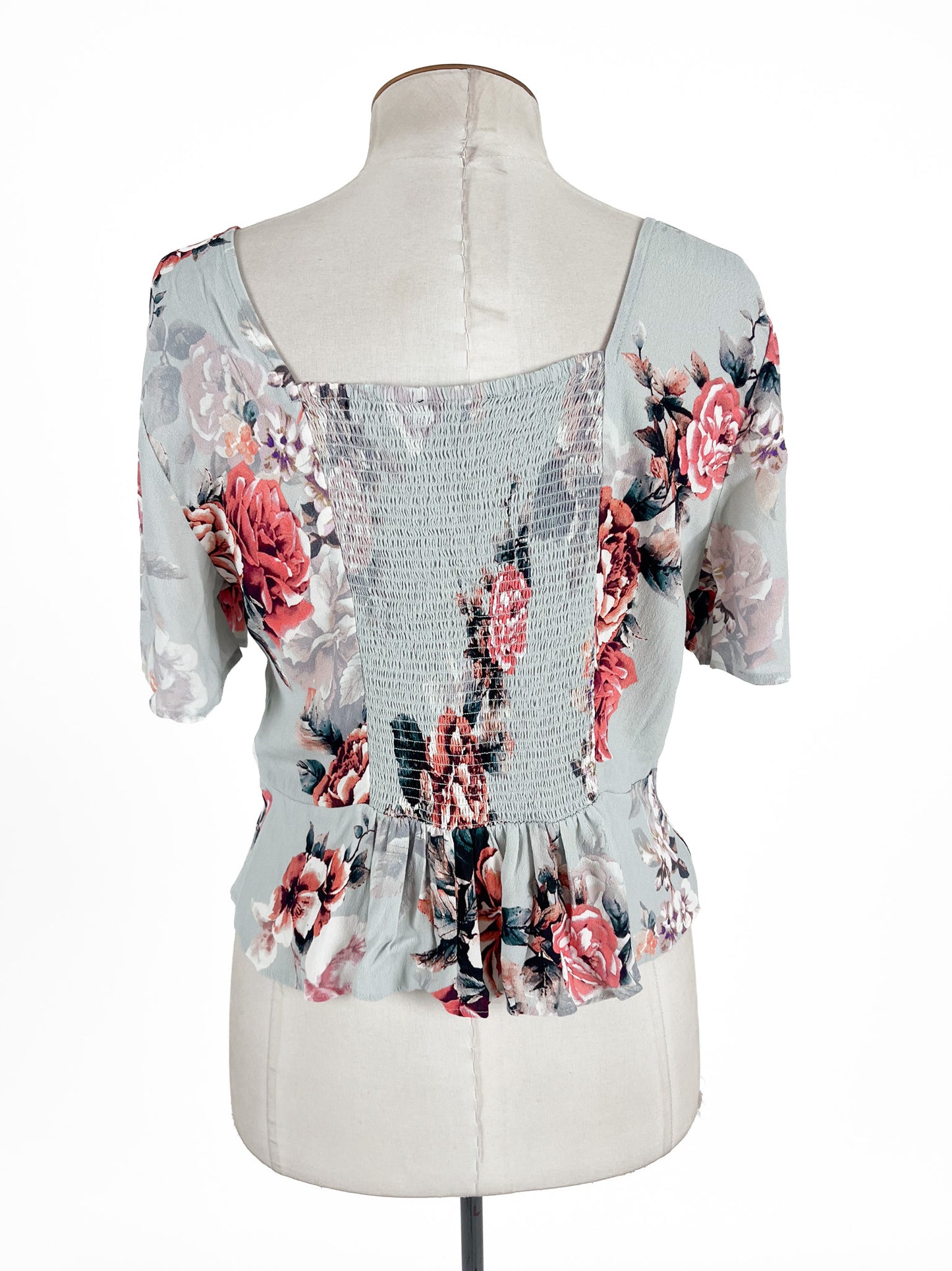 Forever New | Multicoloured Casual Top | Size 14
