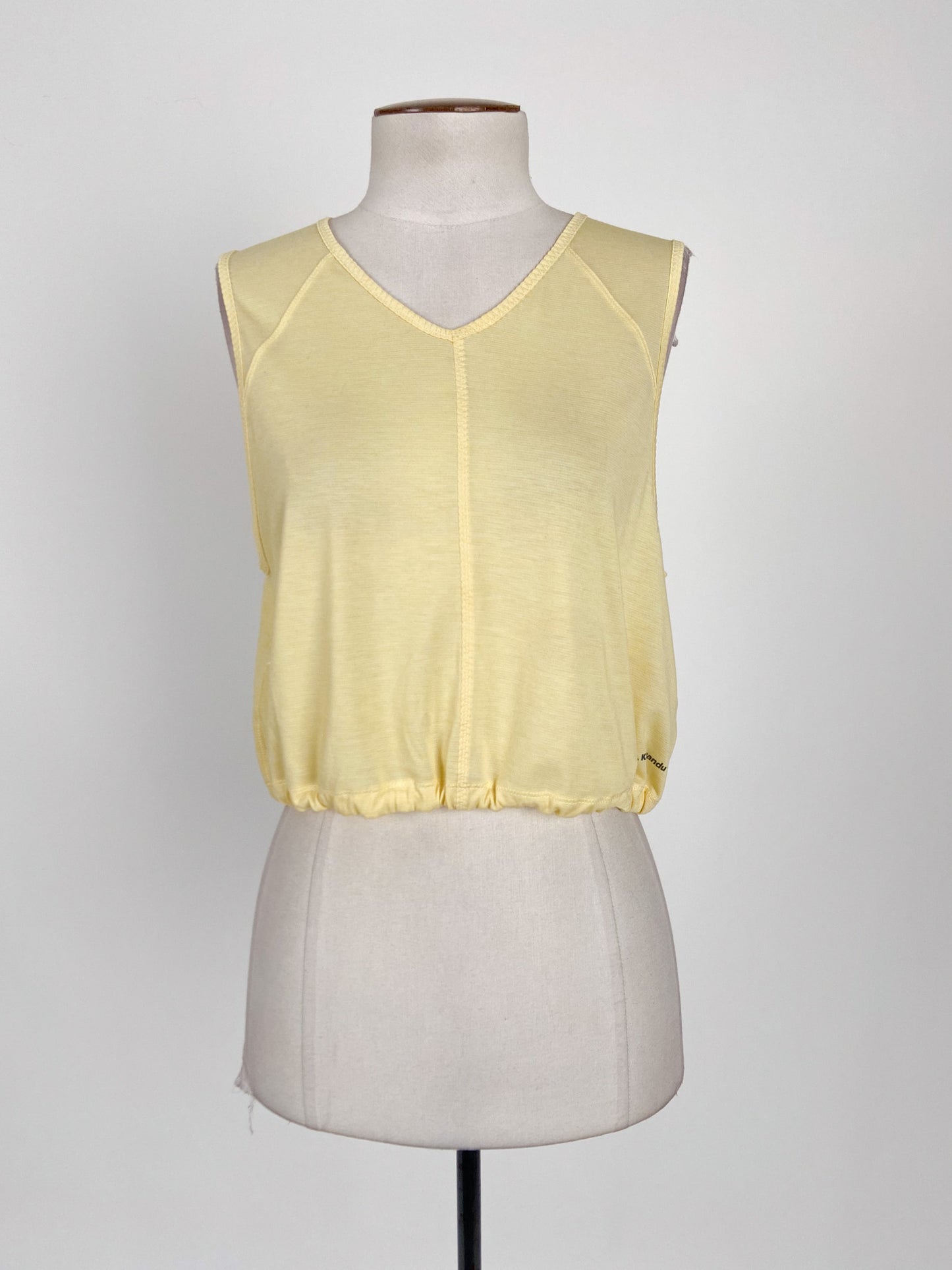 Kathmandu | Yellow Casual Activewear Top | Size XS
