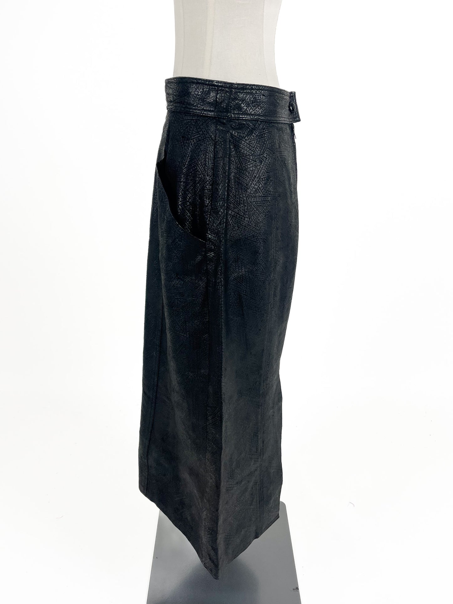 Pelle D'oro | Black Skirt | Size M