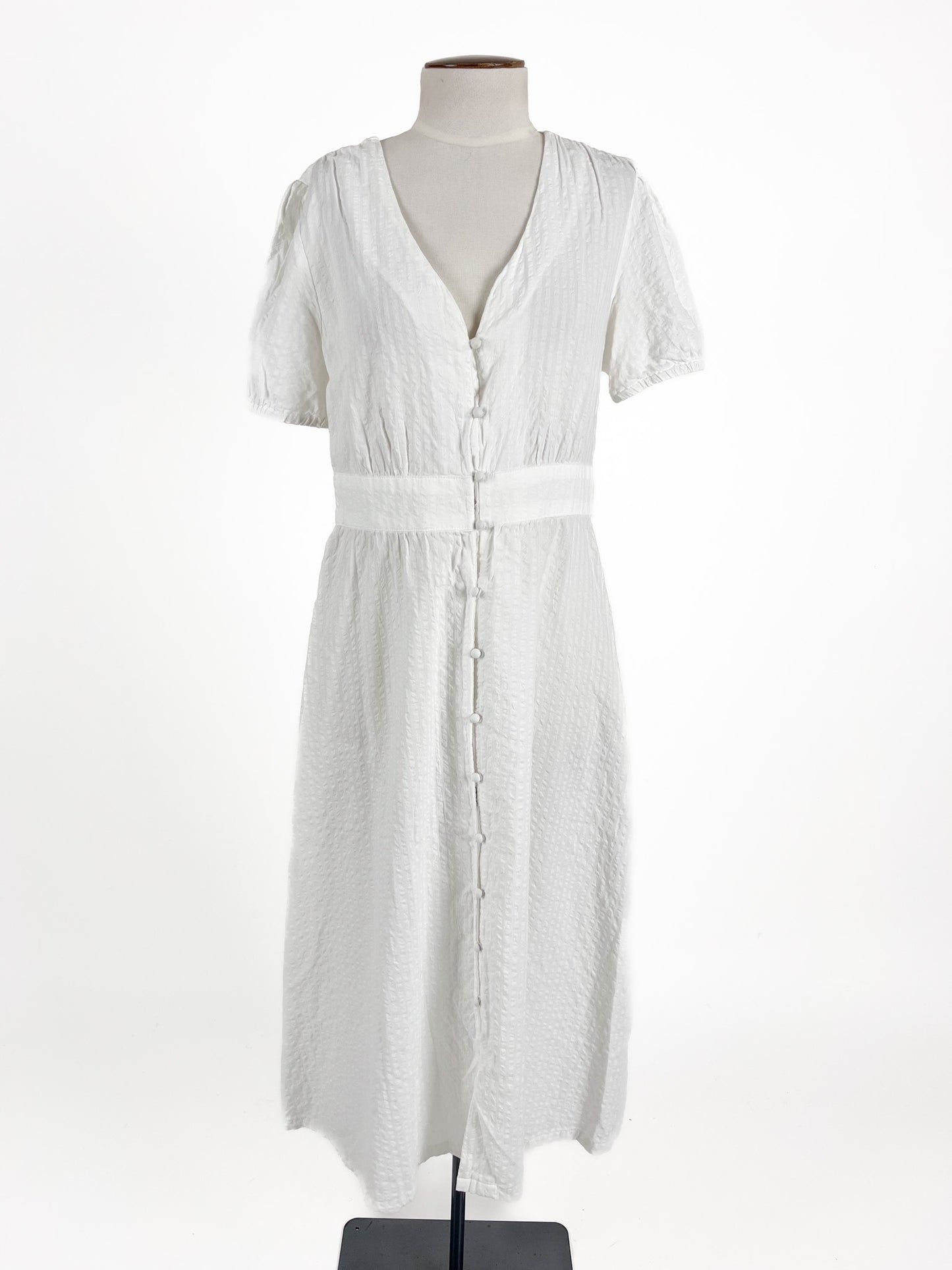 Unknown Brand | White Casual Dress | Size S/M