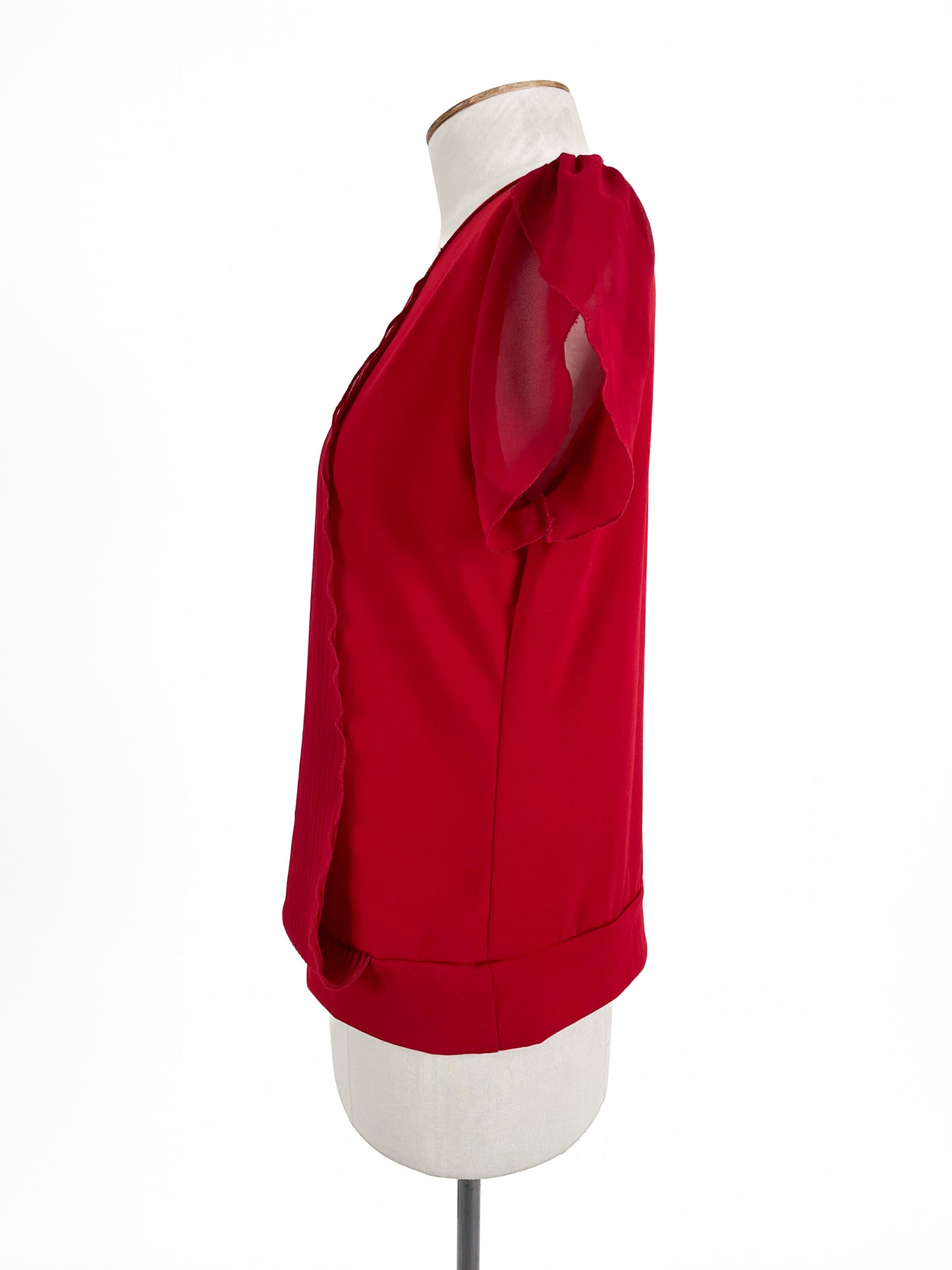 Aiyinifushi | Red Casual/Workwear Top | Size M