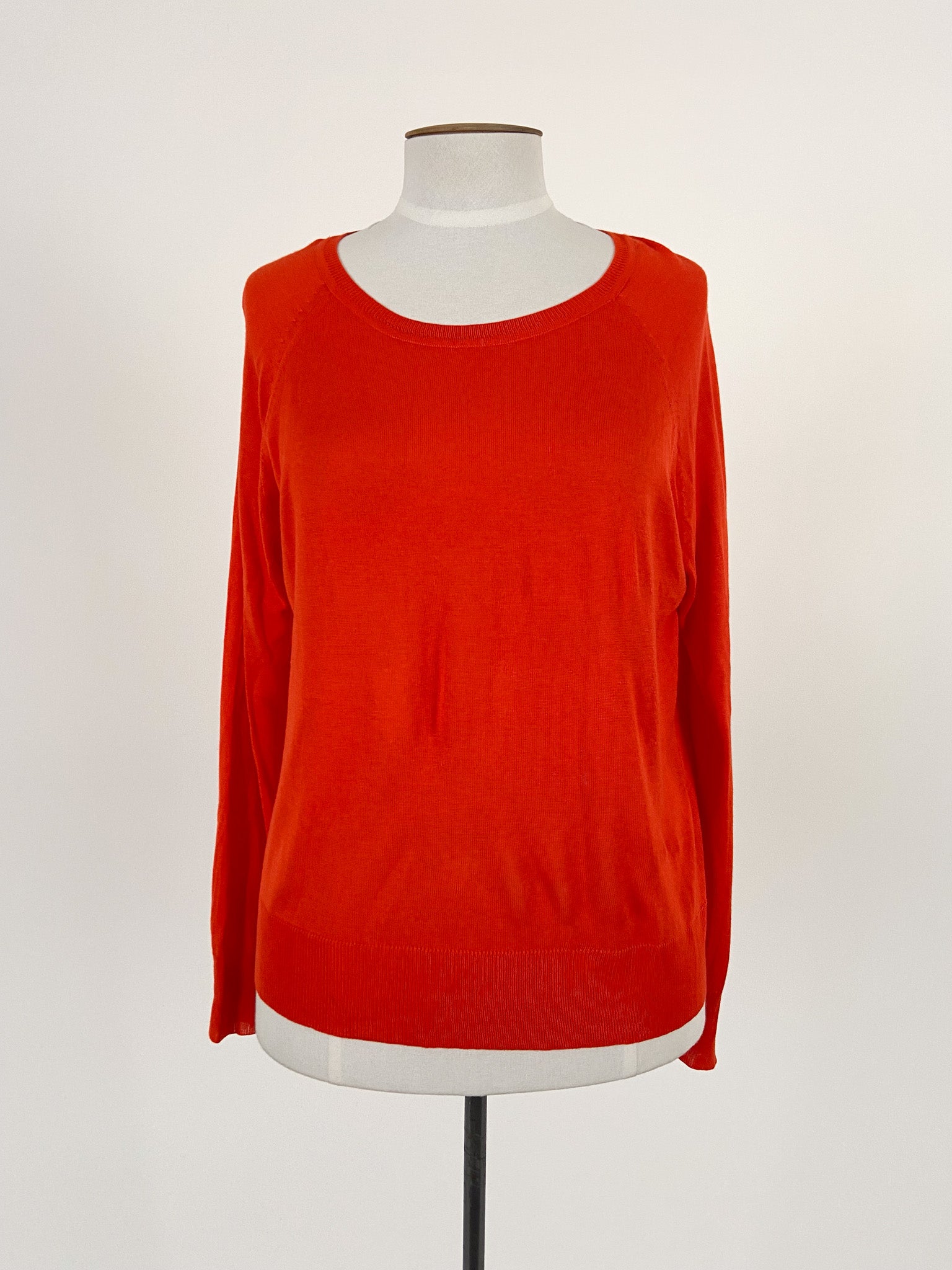 Zara Orange Casual Workwear Jumper Size L Again