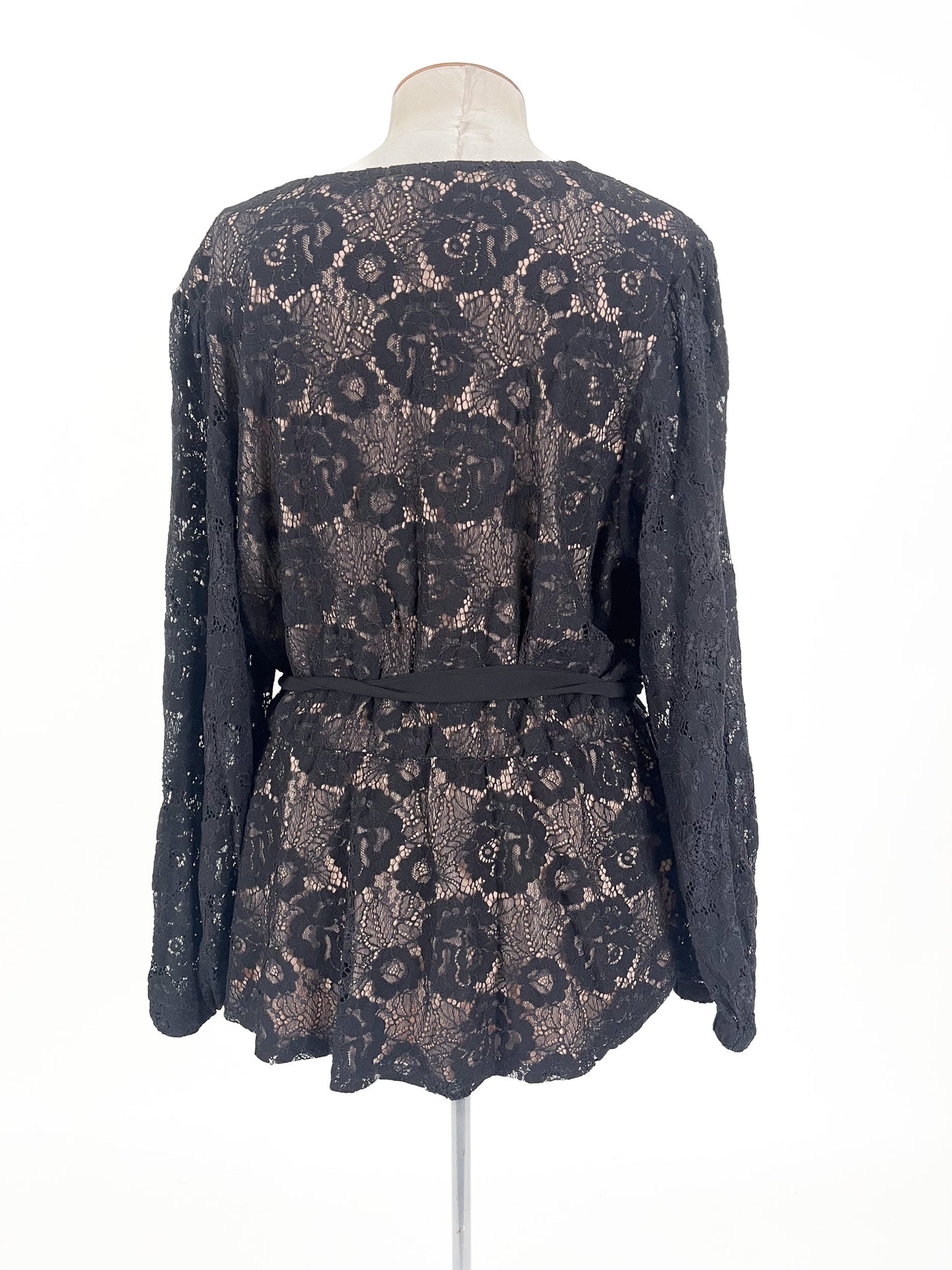 City Chic - Black Blouse (Size 18)