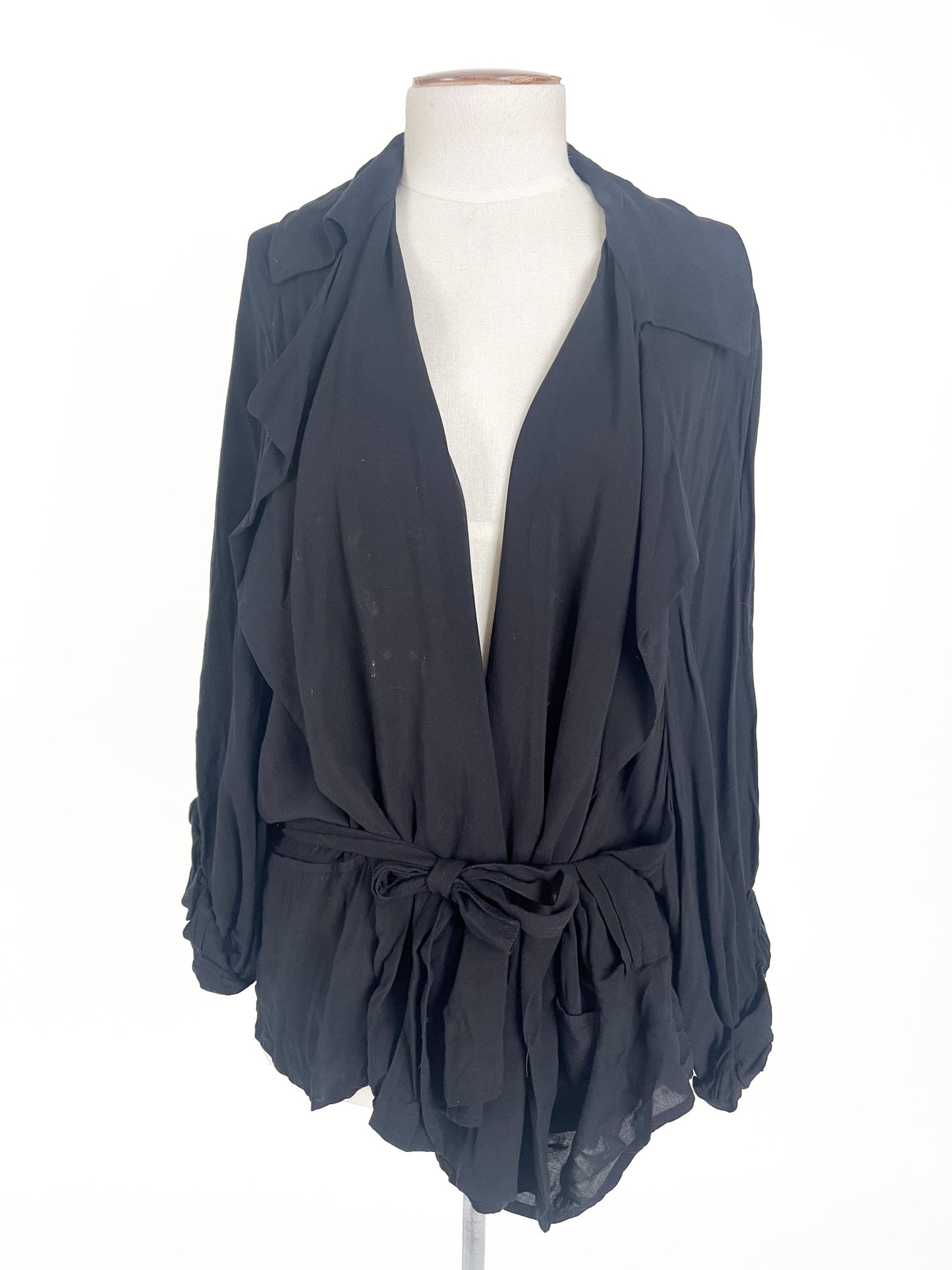 Karen Walker | Black Top | Size 8