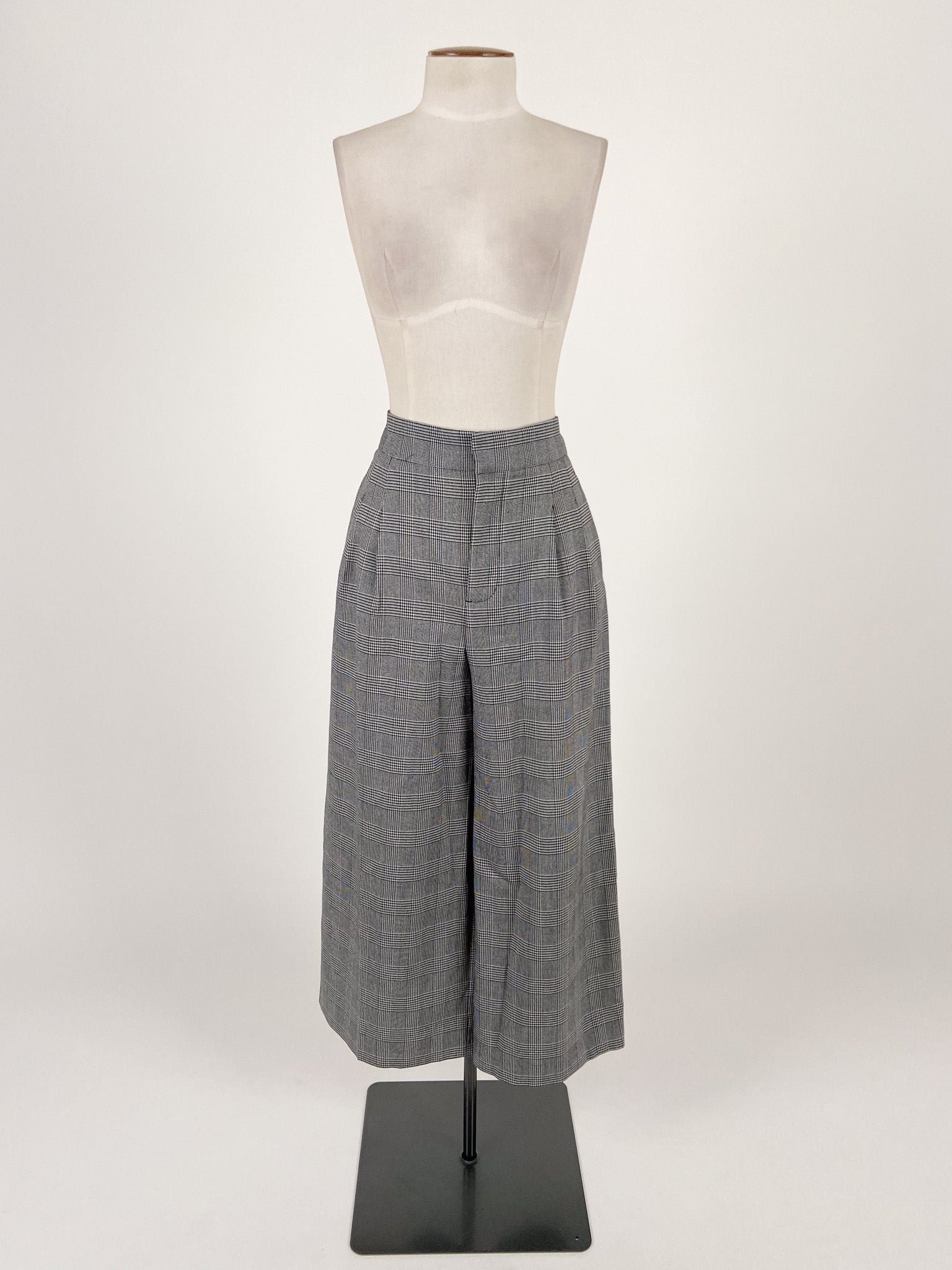 Zara, Grey Straight fit Pants