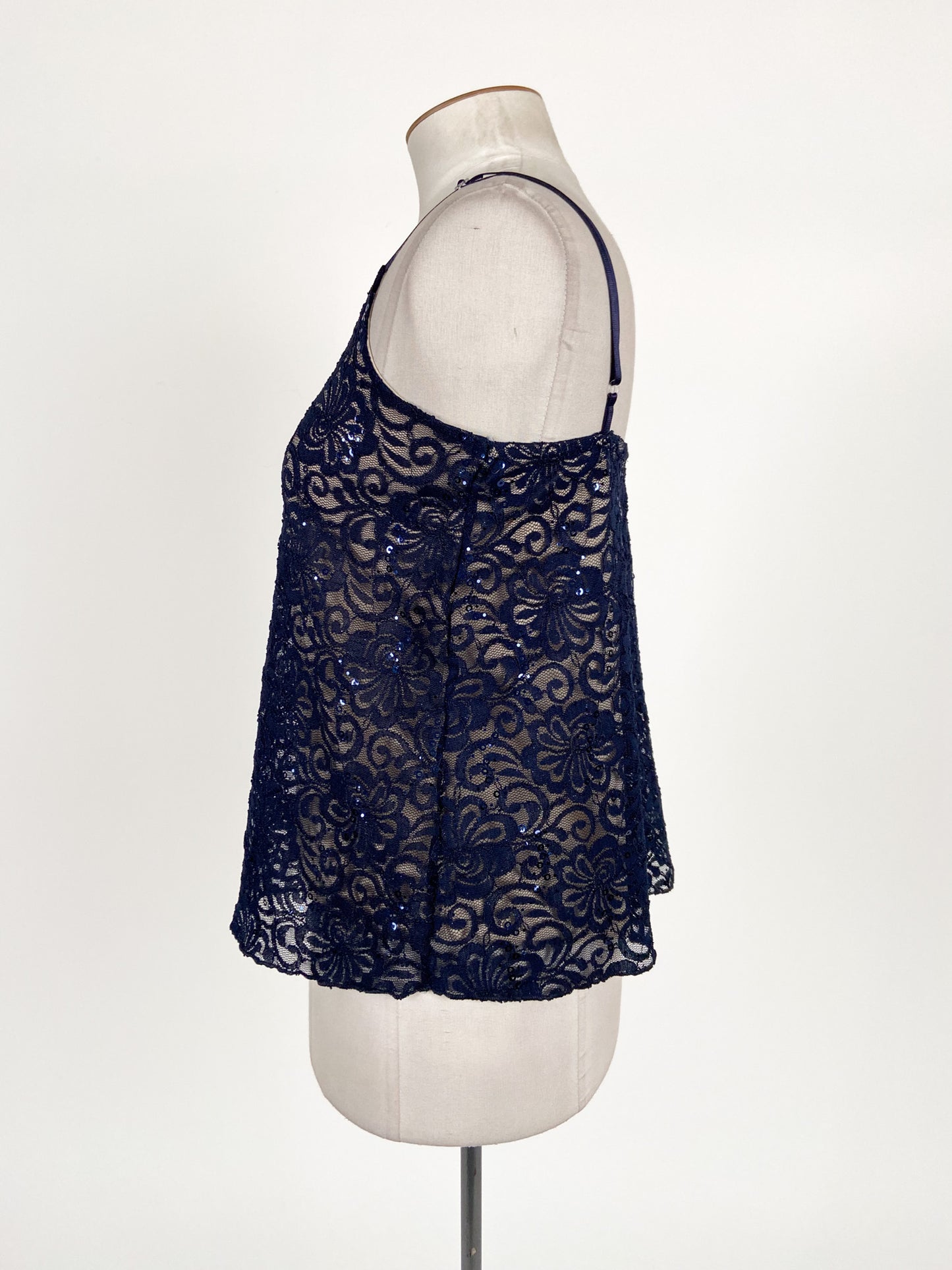 Quiz | Navy Casual Top | Size 10