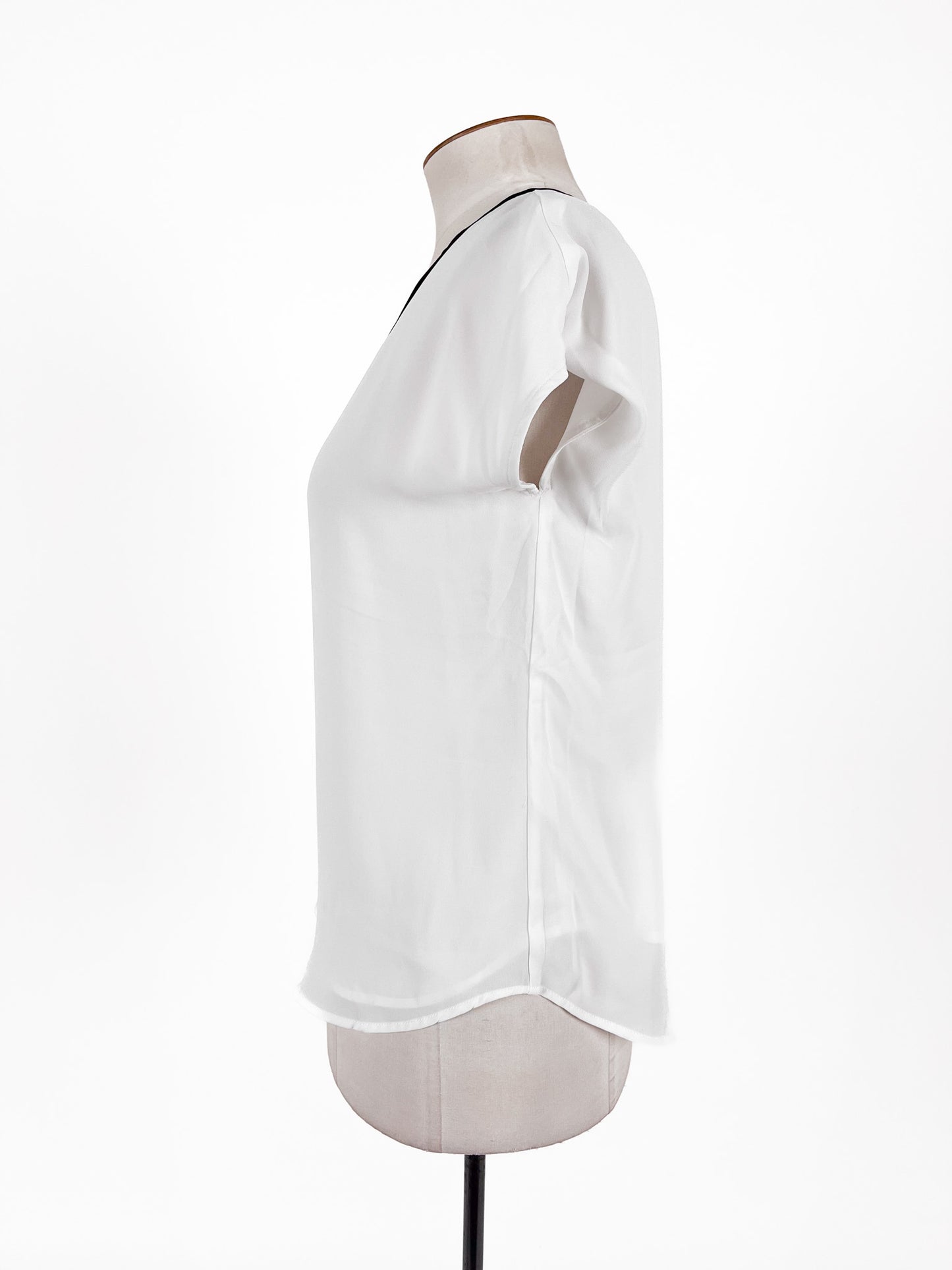 Jacqui.E | White Workwear Top | Size 12