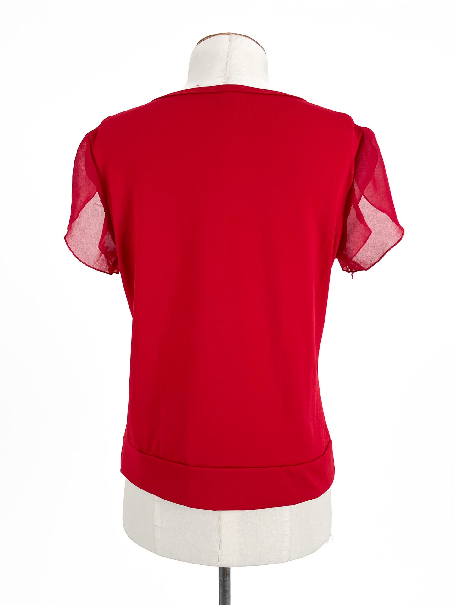 Aiyinifushi | Red Casual/Workwear Top | Size M