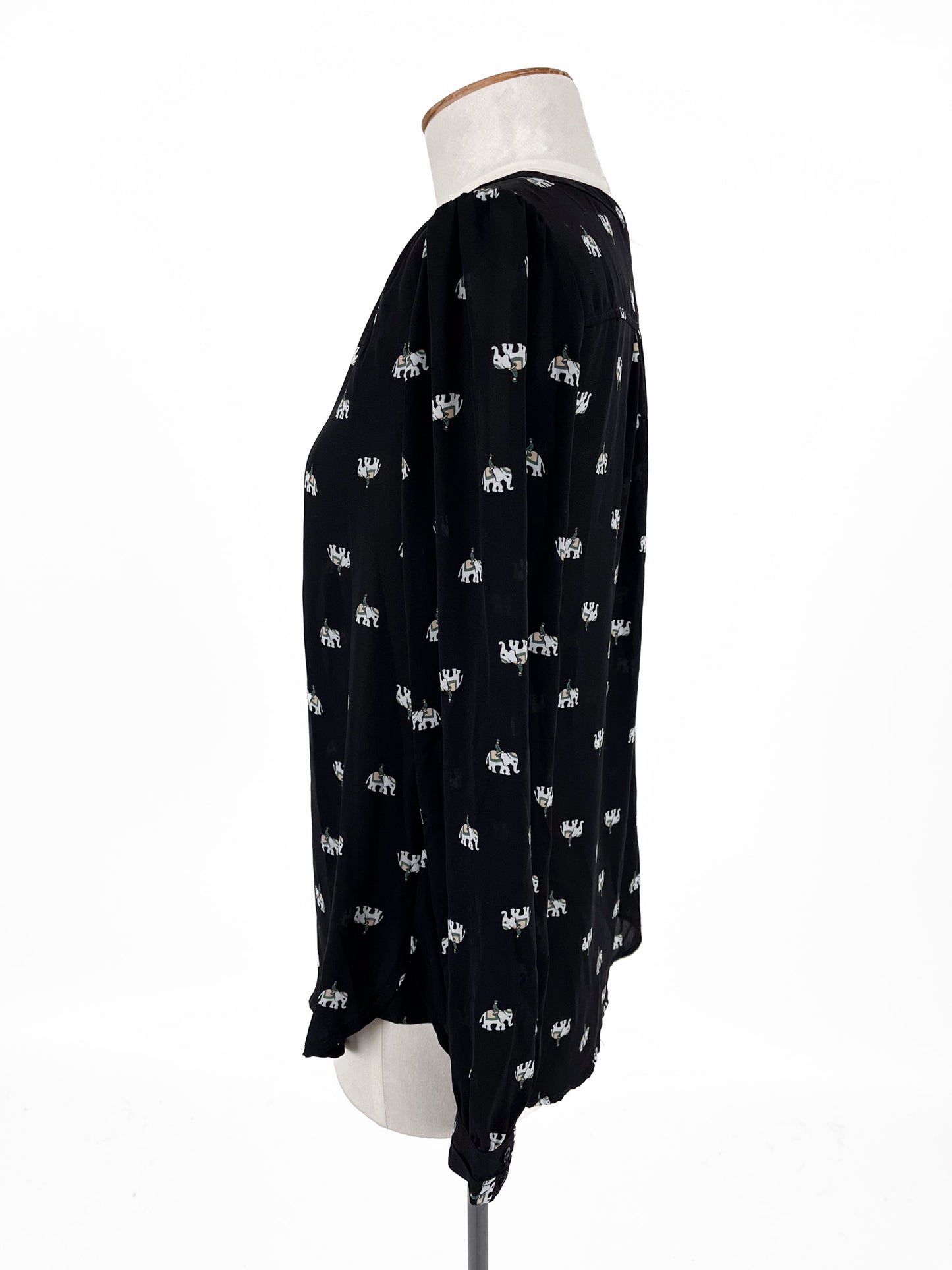 Zest | Black Casual/Workwear Top | Size 8