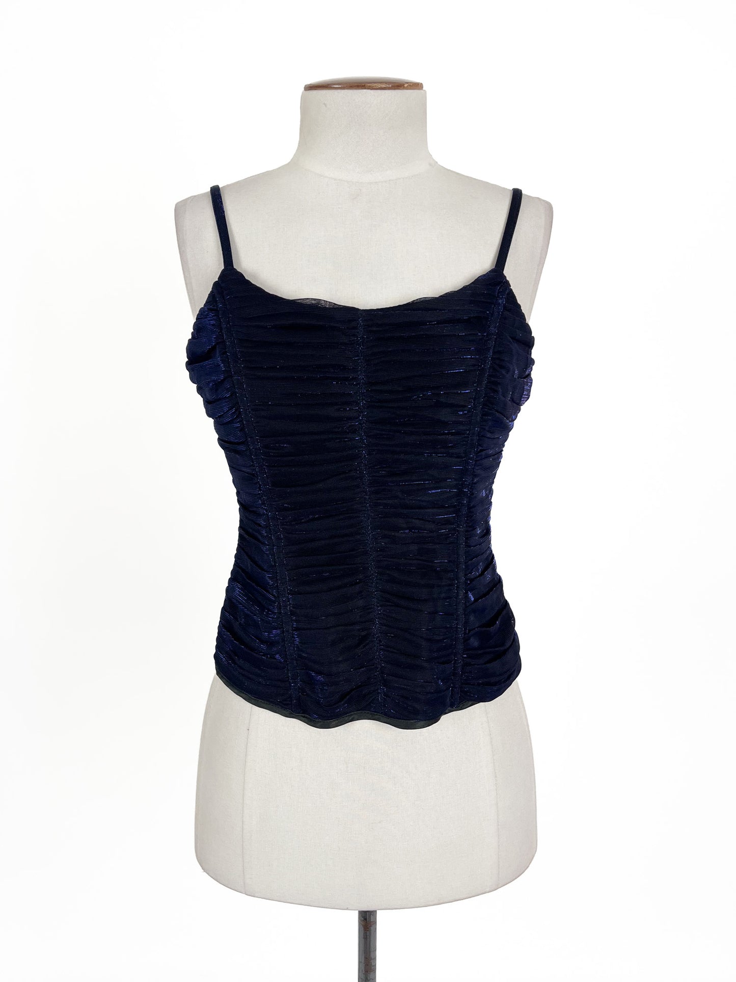 Staxs | Purple Cocktail Top | Size 8