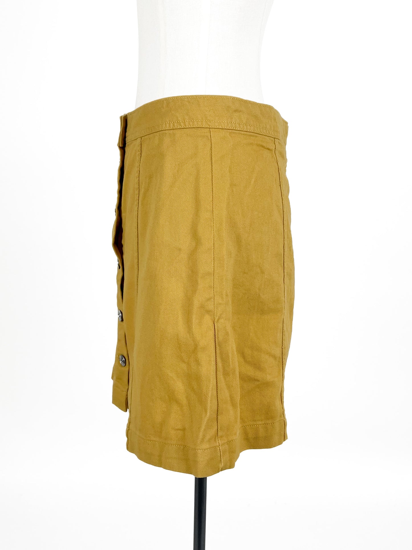 H&M | Yellow Casual Skirt | Size 10