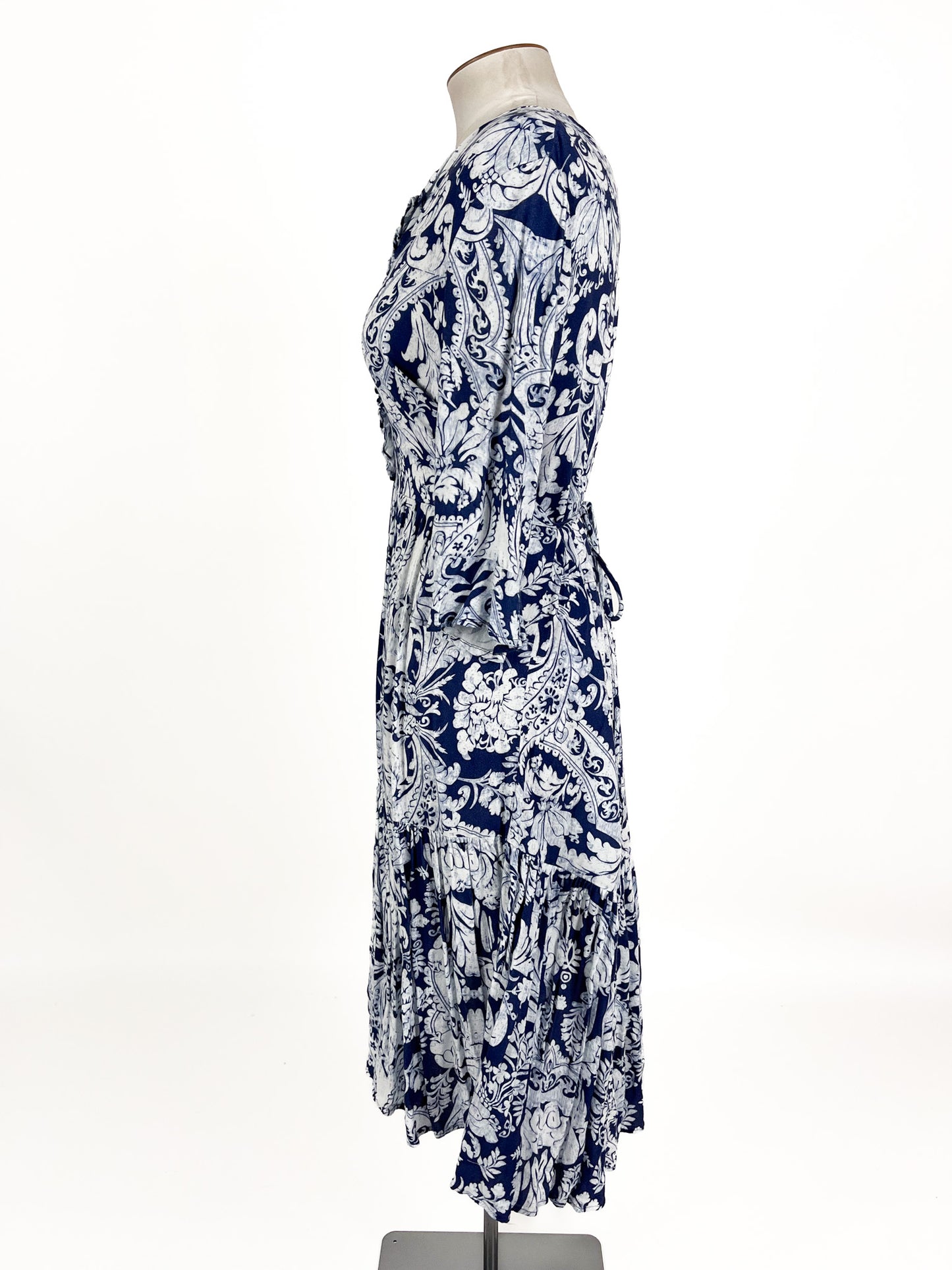 vincent | Blue Casual Dress | Size 10