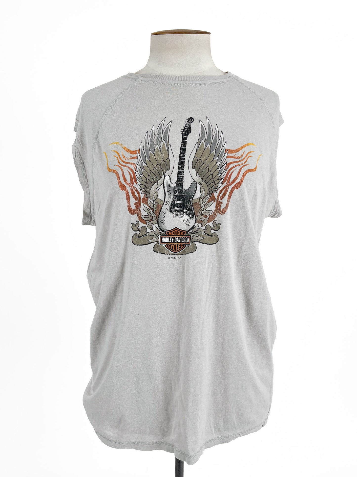 Harley Davidson | Grey Casual Top | Size S