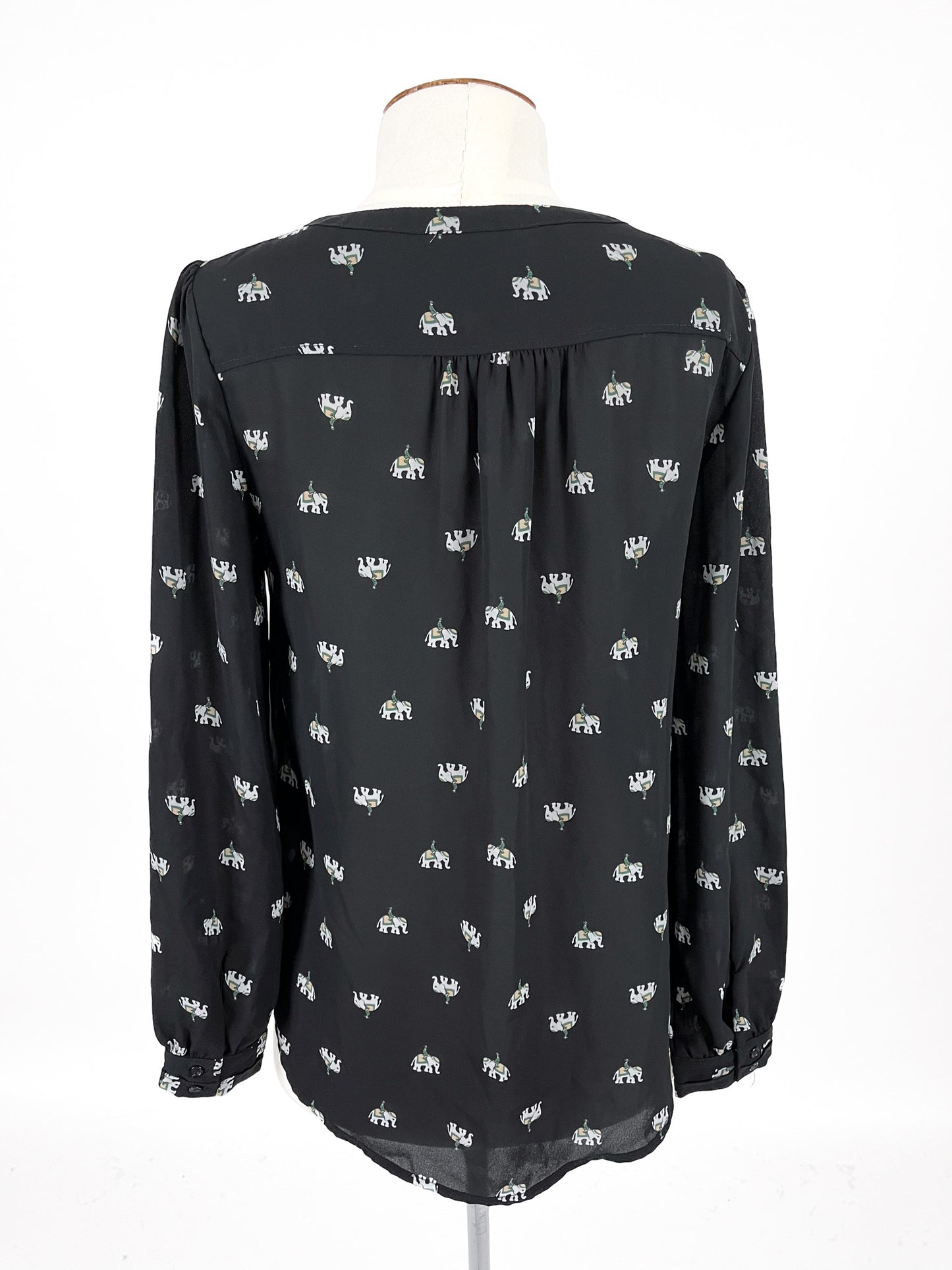Zest | Black Casual/Workwear Top | Size 8