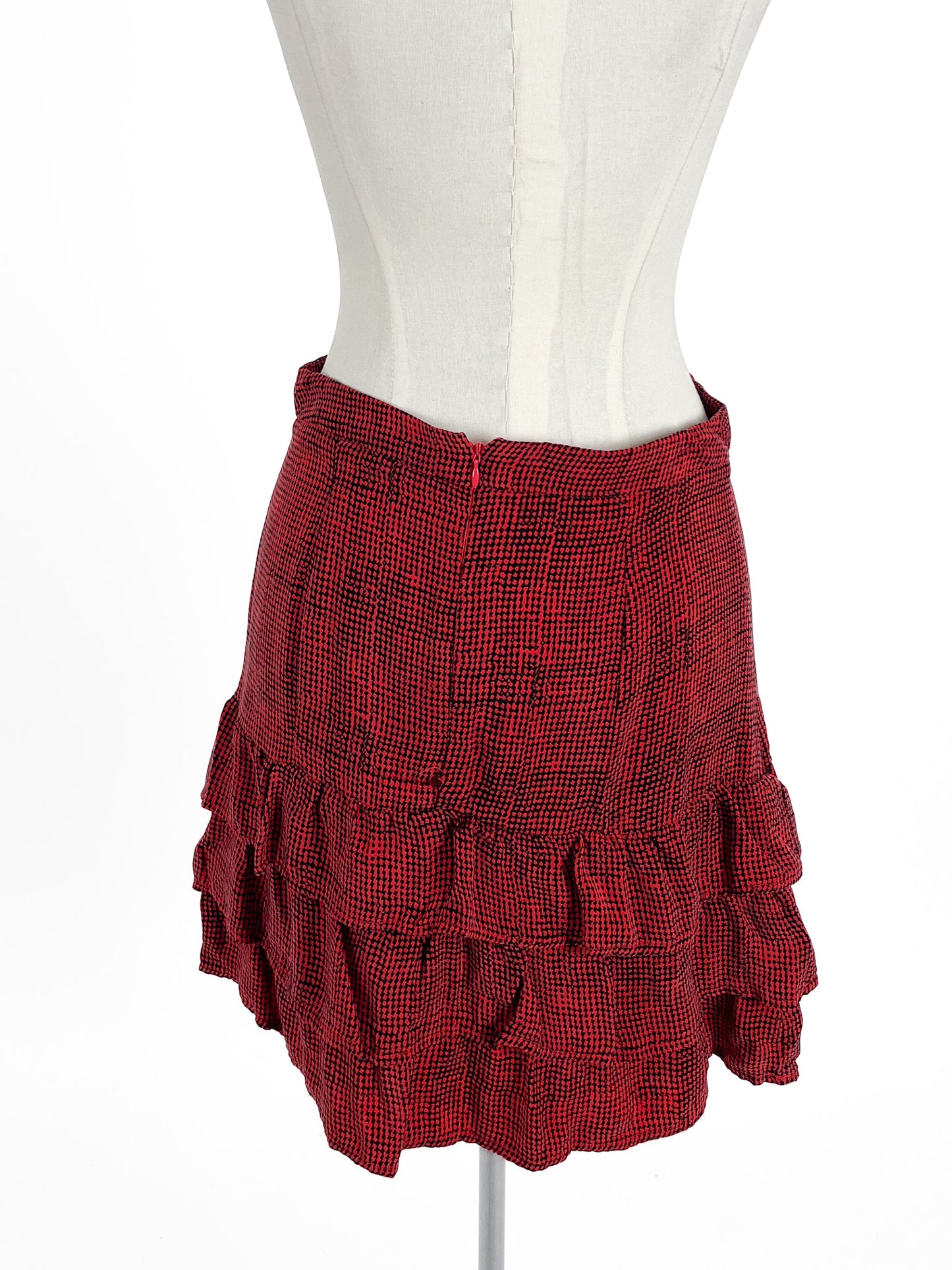 Kookai | Red Casual/Cocktail Skirt | Size 10