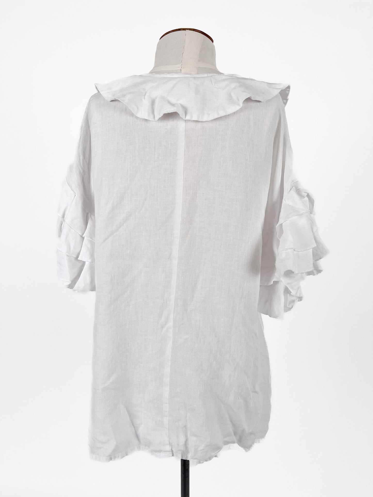 Zephyr | White Casual Top | Size S