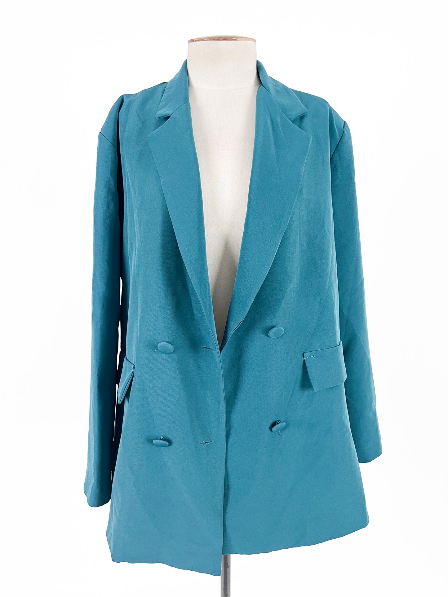 Boohoo | Blue Casual/Workwear Jacket | Size 10