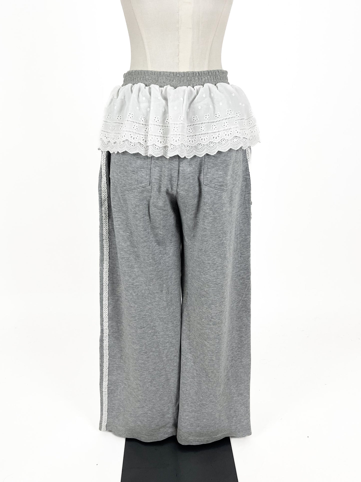 A Blueberry - Grey Pants (Size S)