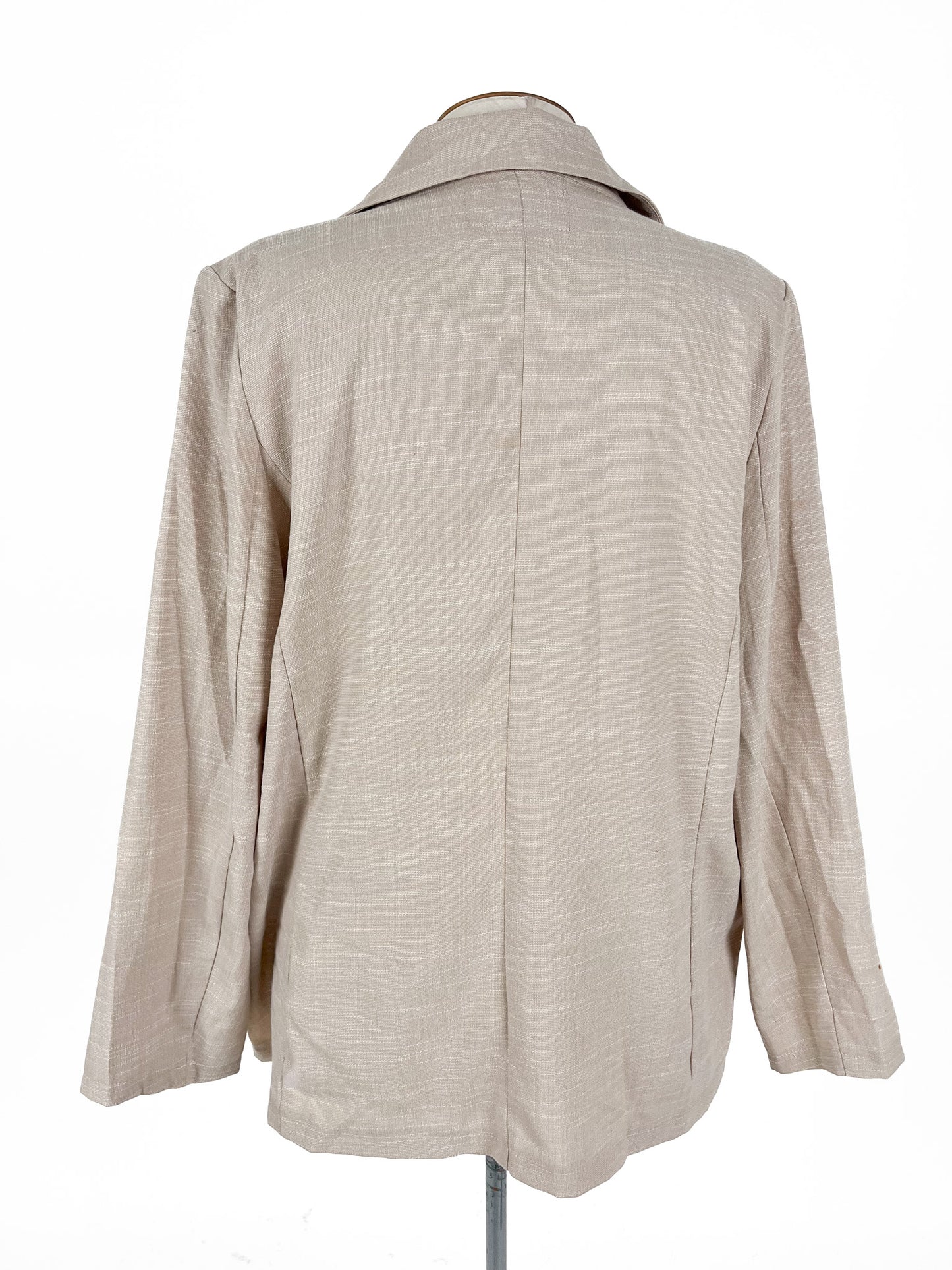 Mirrou | Beige Casual/Workwear Jacket | Size 14