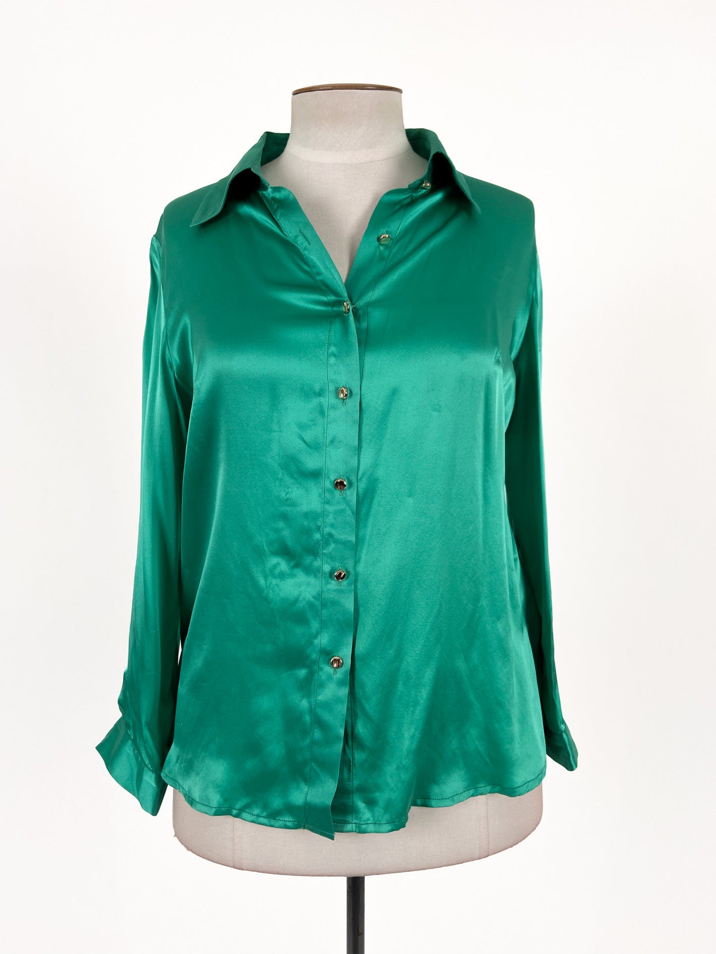 Yvonne Bennett | Green Casual/Workwear Top | Size S