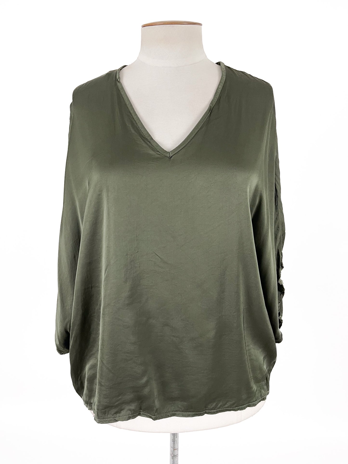 JS Millenium | Green Casual/Workwear Top | Size XL