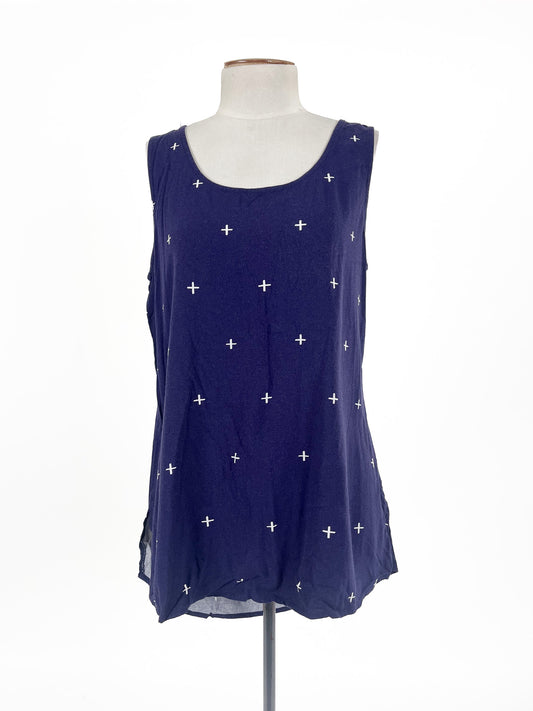 Elm - Navy Tank Top (Size 12)