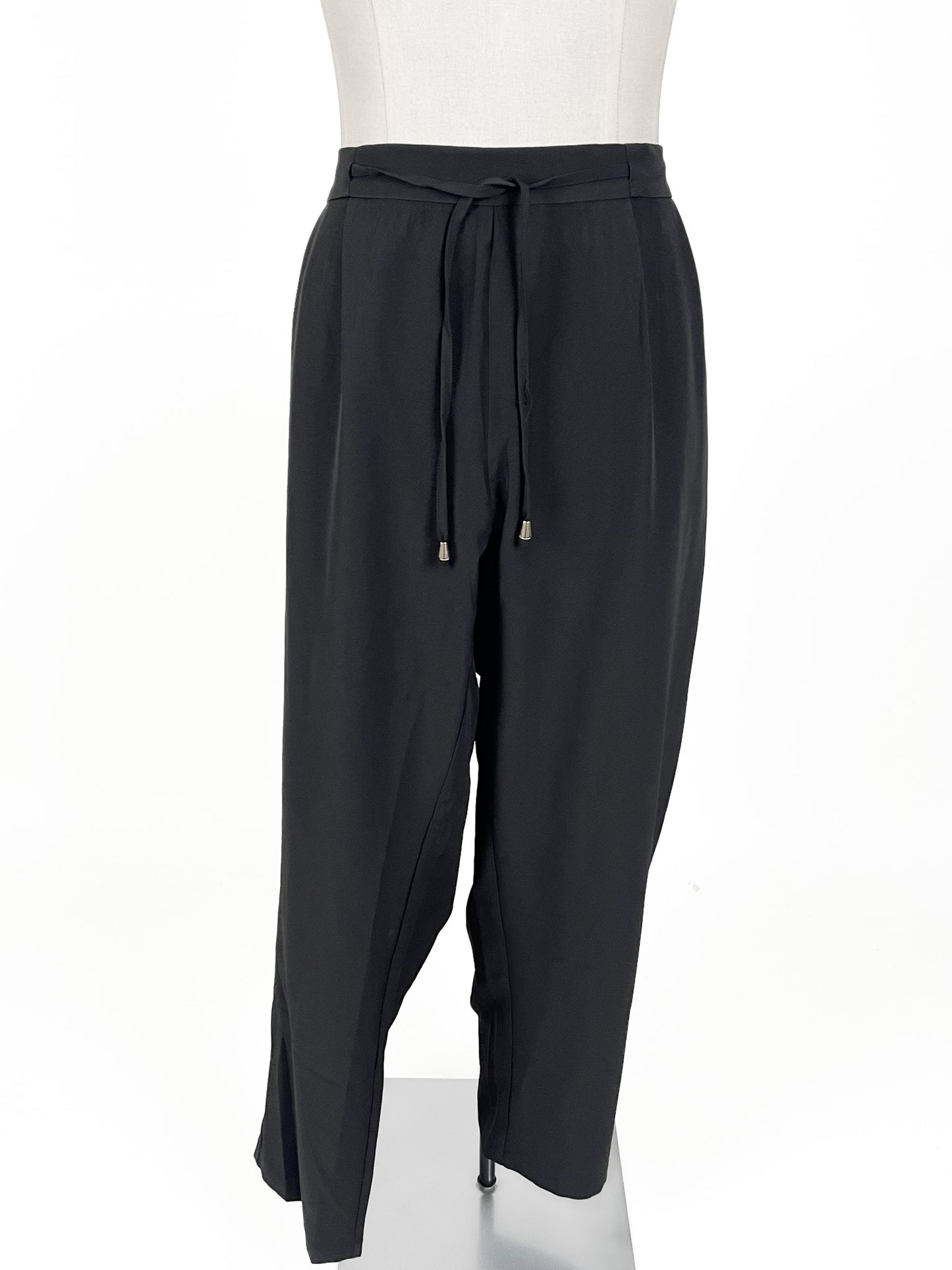Friday Flamingo | Black Straight fit Pants | Size 22