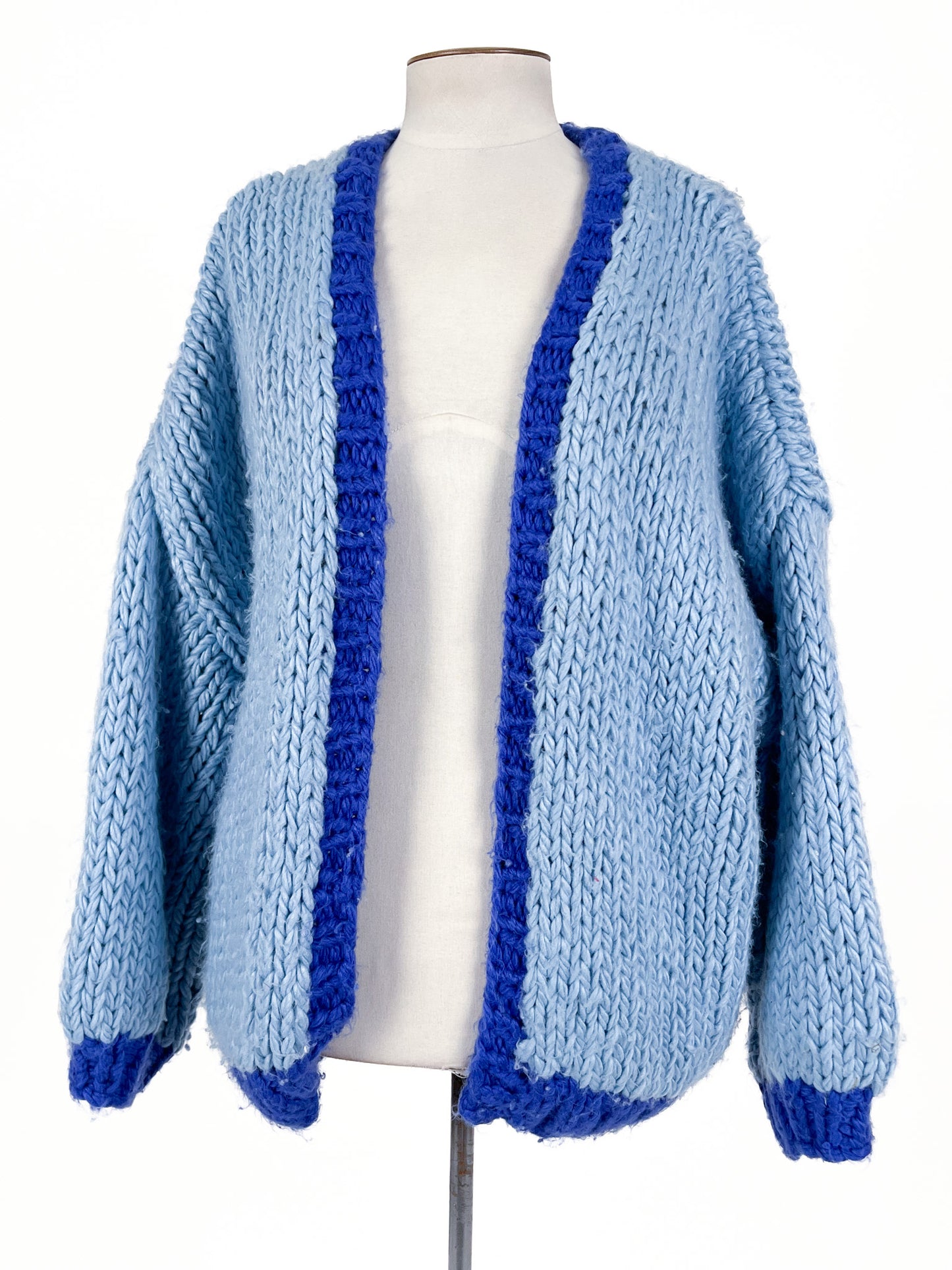 Princess Polly | Blue Casual Cardigan | Size L/XL
