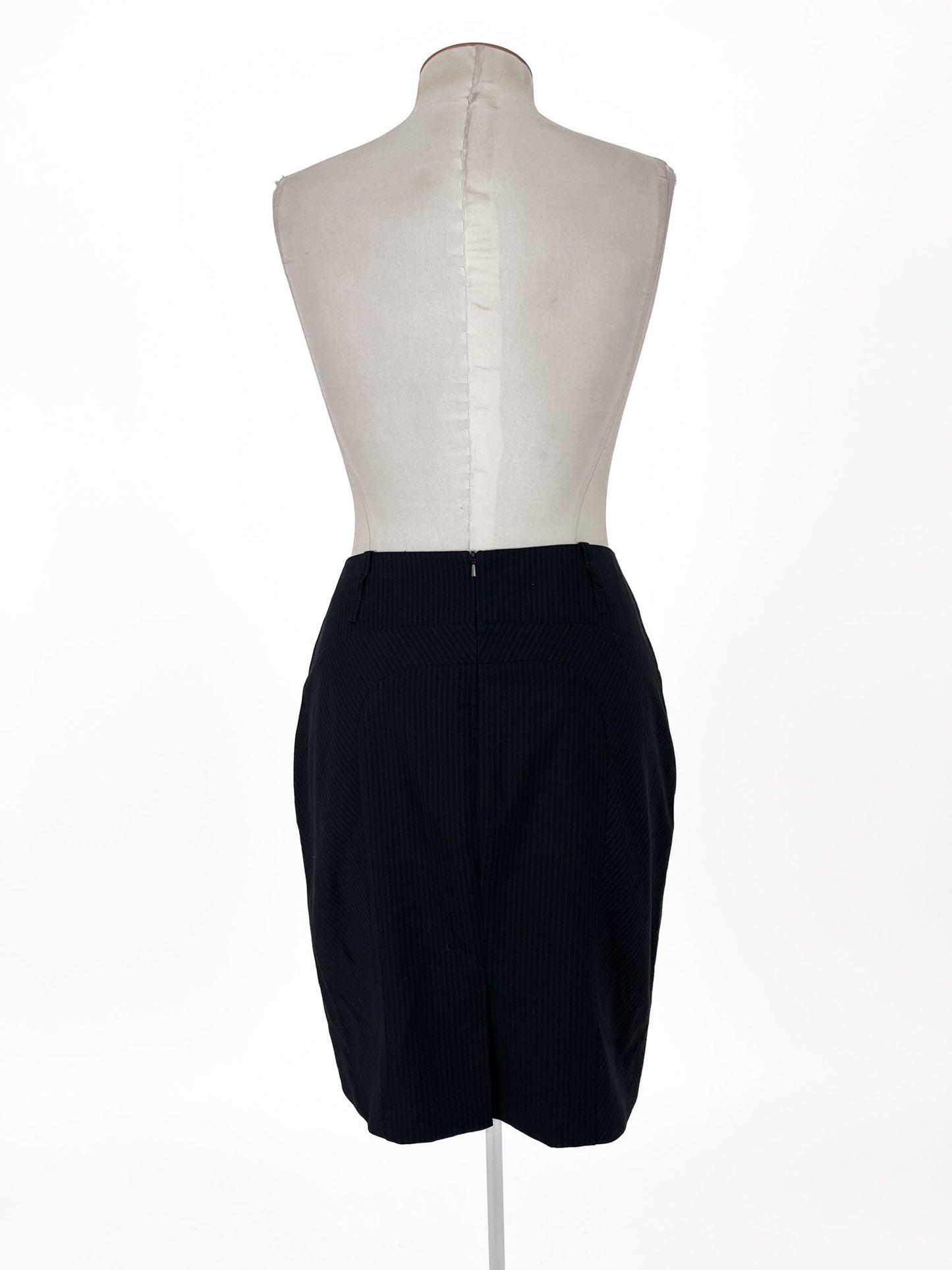 CUE | Black Workwear Skirt | Size 14