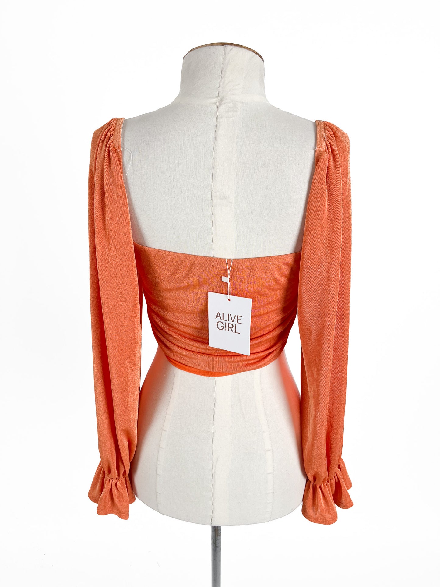 alive girl | Orange Casual/Cocktail Top | Size 10