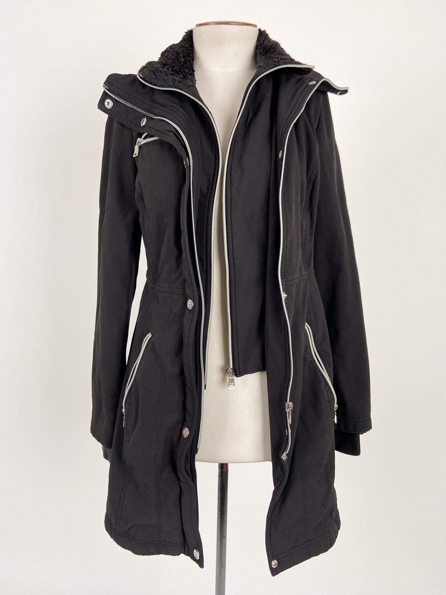 Jessica simpson black jacket discount