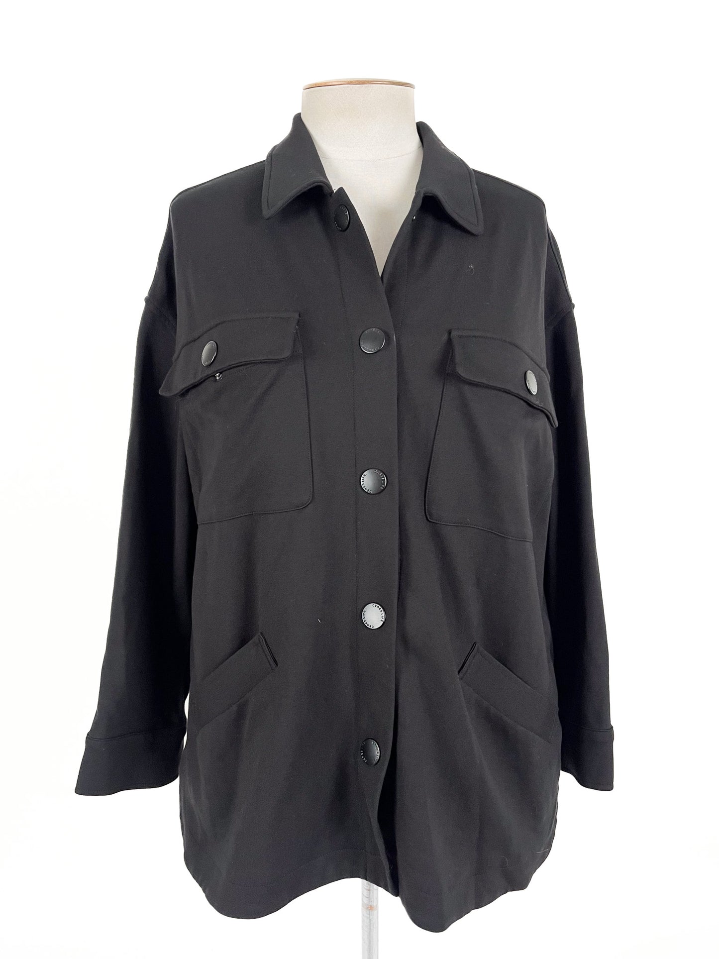 Ceres Life Organics | Black Casual Jacket | Size L