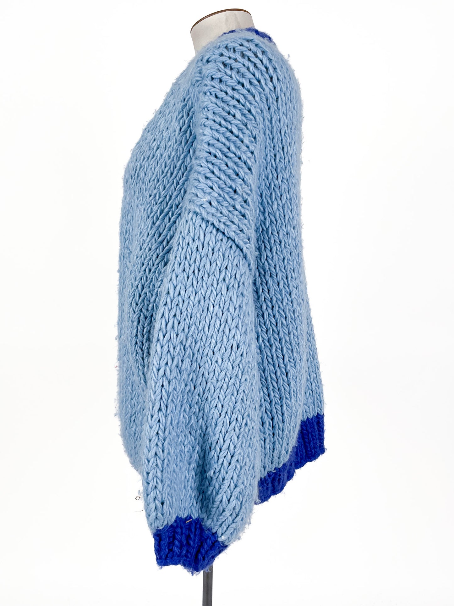 Princess Polly | Blue Casual Cardigan | Size L/XL