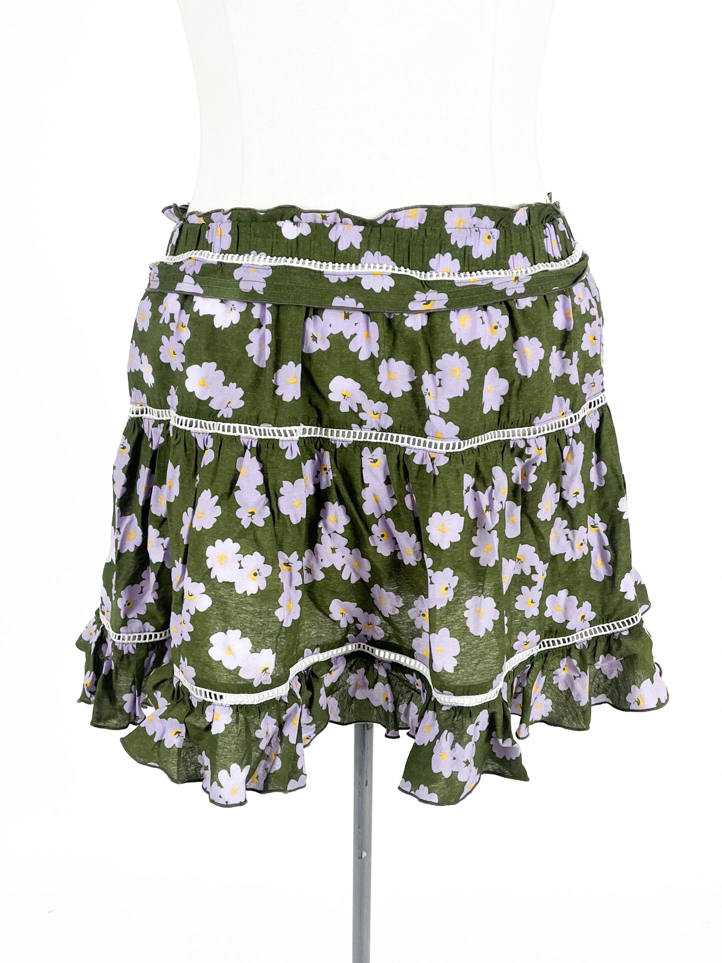 Leo + Be | Multicoloured Casual Skirt | Size 10