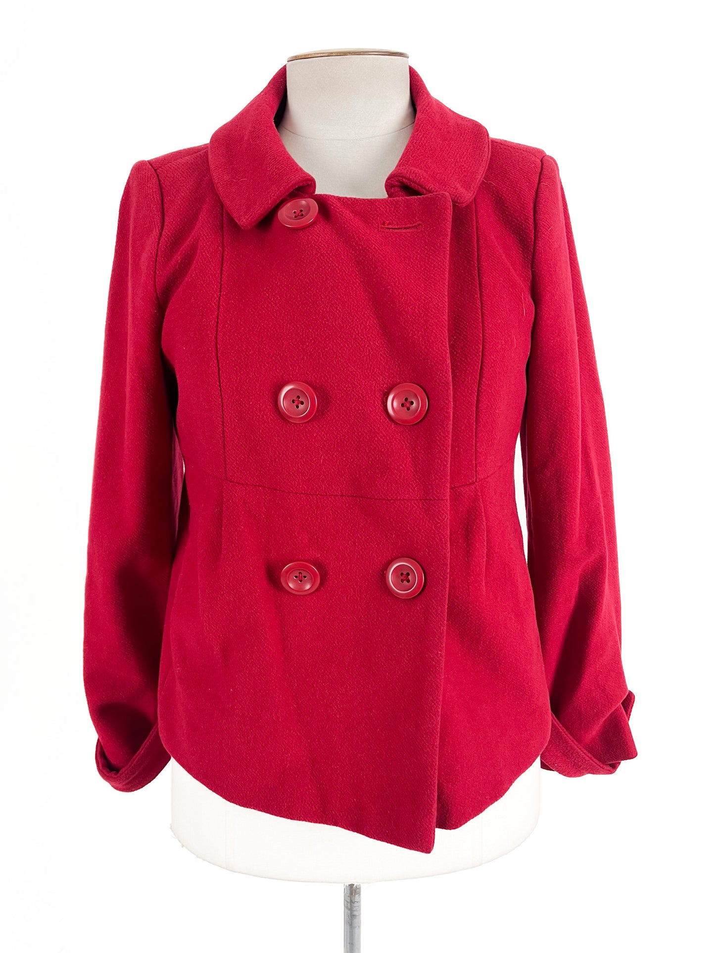 Just Jeans | Red Casual/Workwear Jacket | Size 12