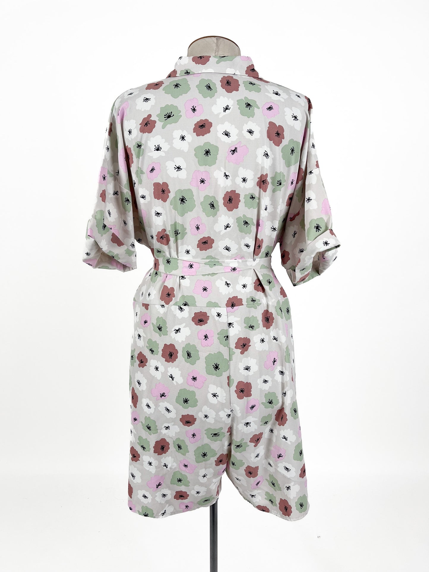 Charlo - Multicoloured Playsuit (Size 16)