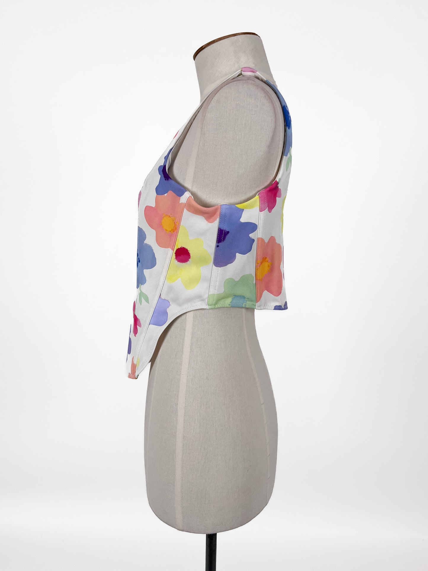 White Fox | Multicoloured Casual/Cocktail Top | Size M