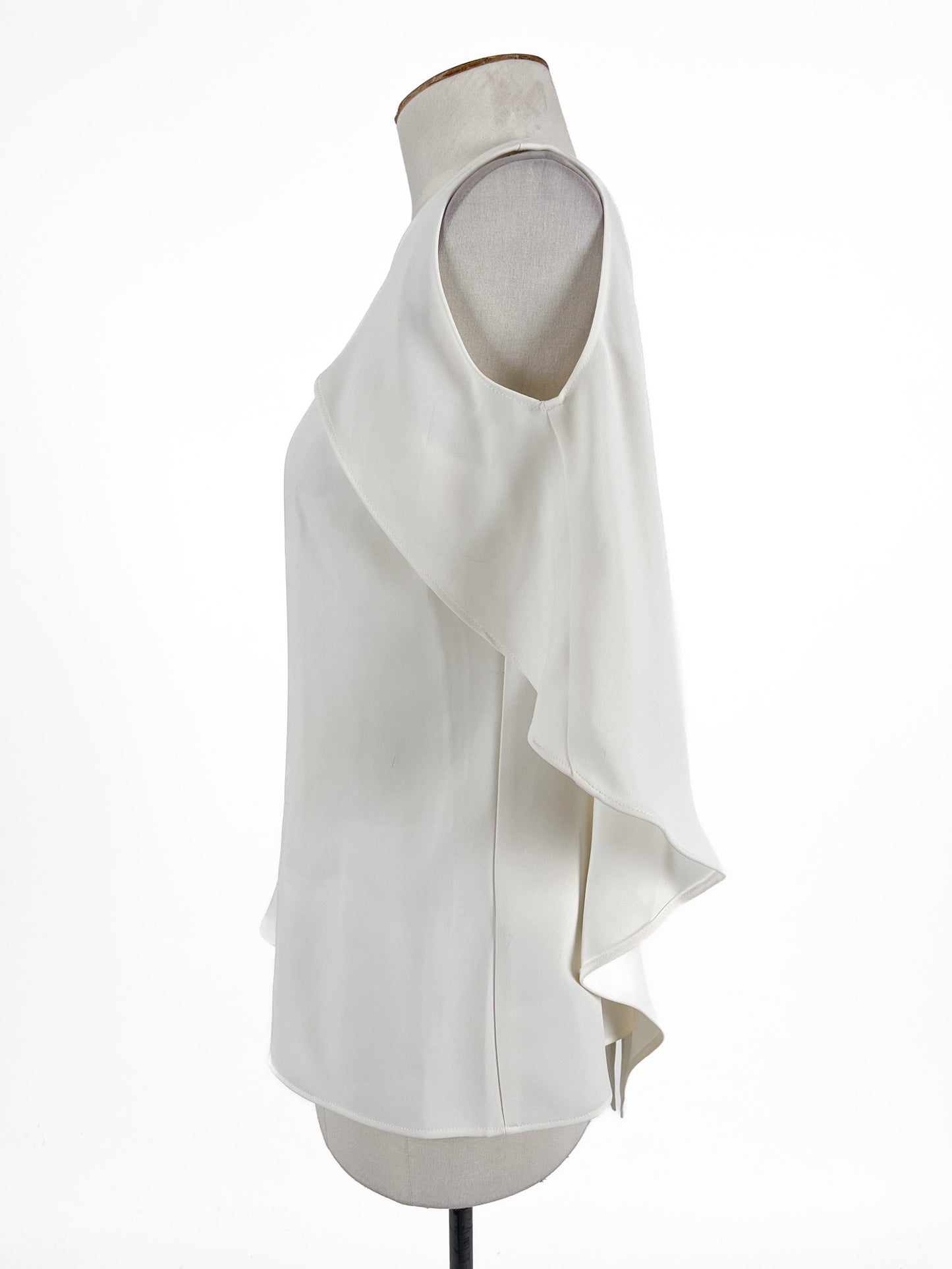 CUE | White Casual/Workwear Top | Size 6
