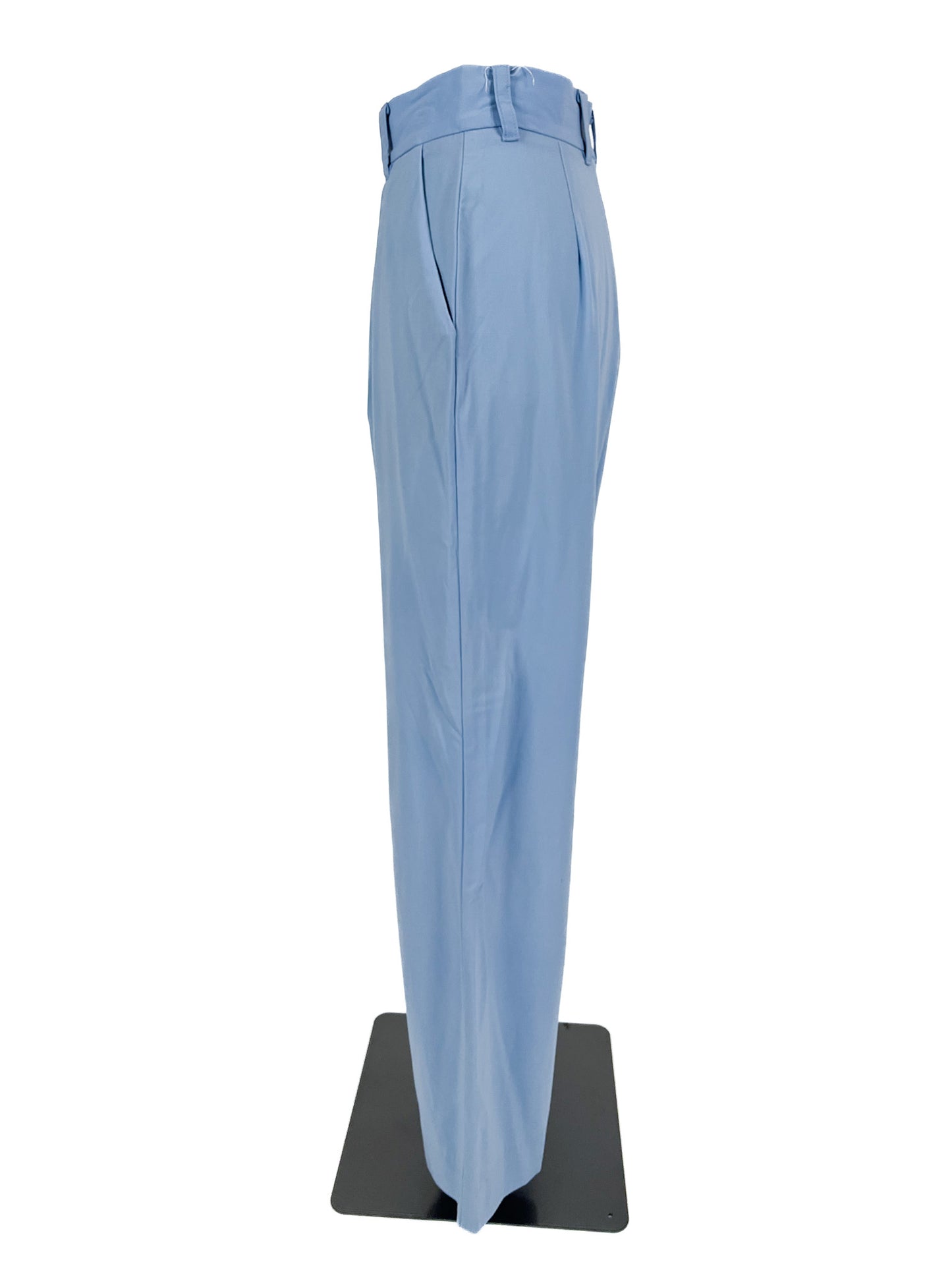Liam | Blue High waisted Wide leg Pants | Size 8