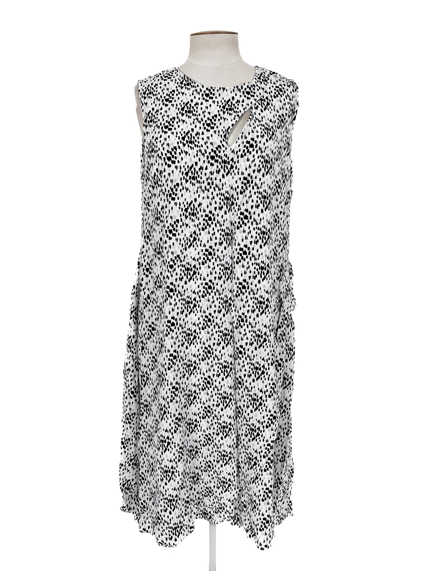 Blue Illusion | White Casual Dress | Size XXL