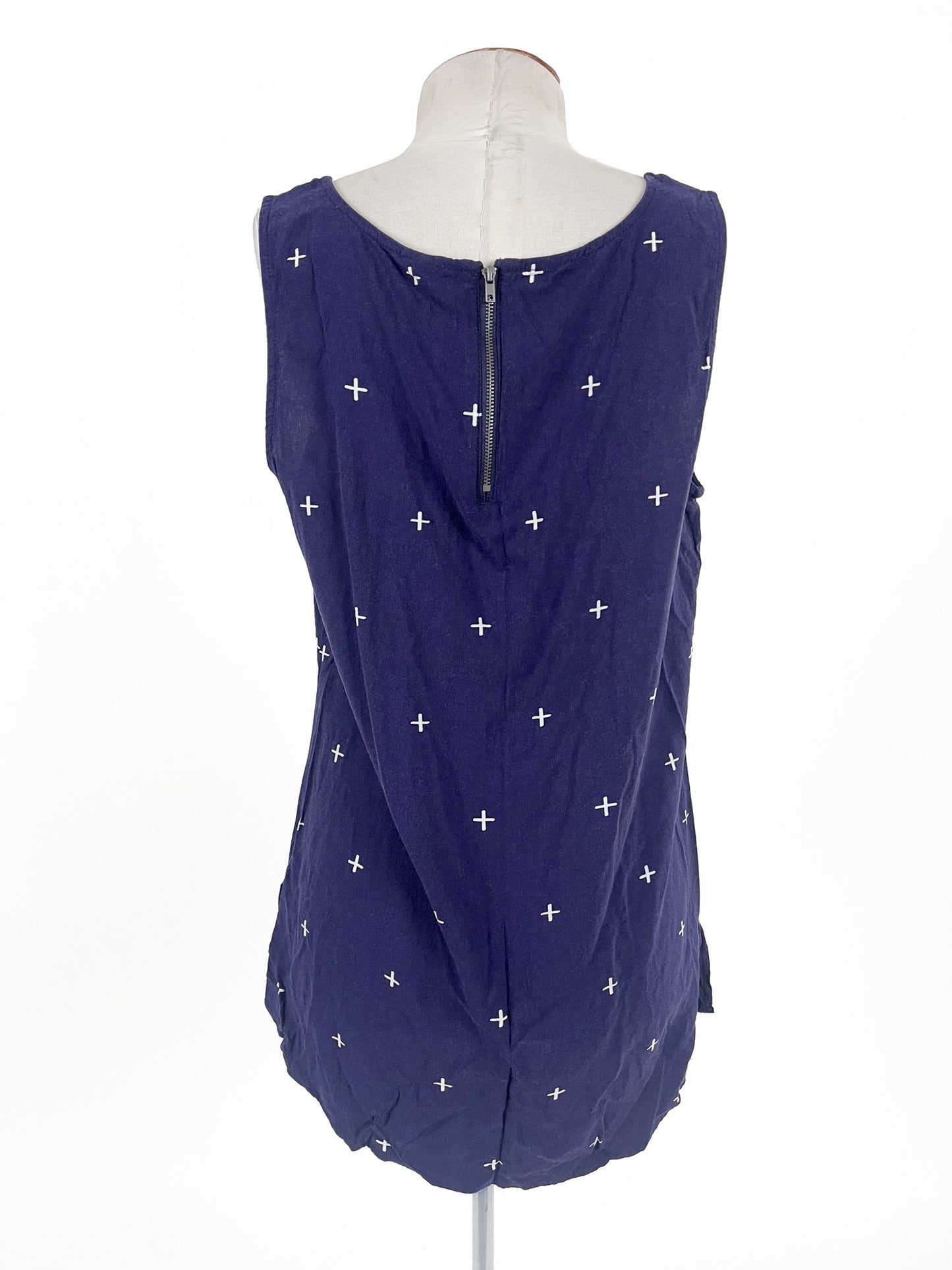 Elm - Navy Tank Top (Size 12)