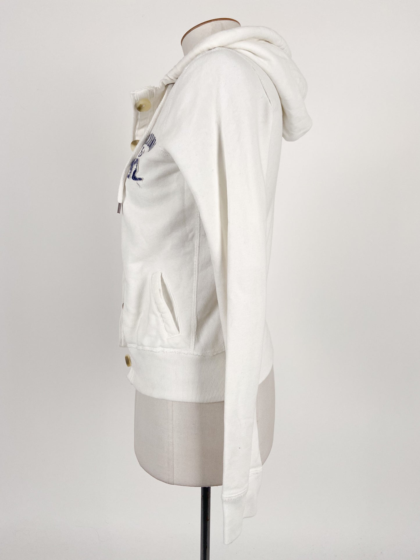 Abercrombie & Fitch | White Casual Jacket | Size M