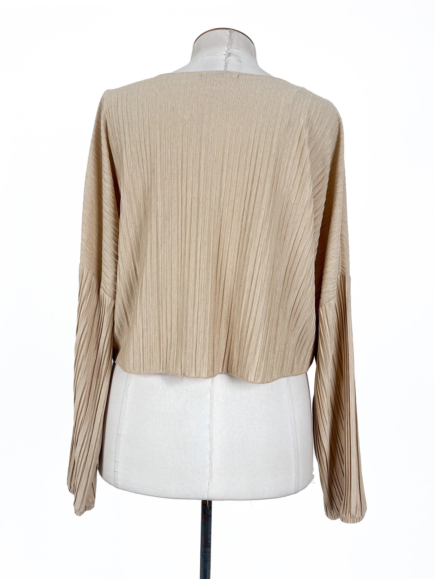 Zara | Beige Casual Top | Size M