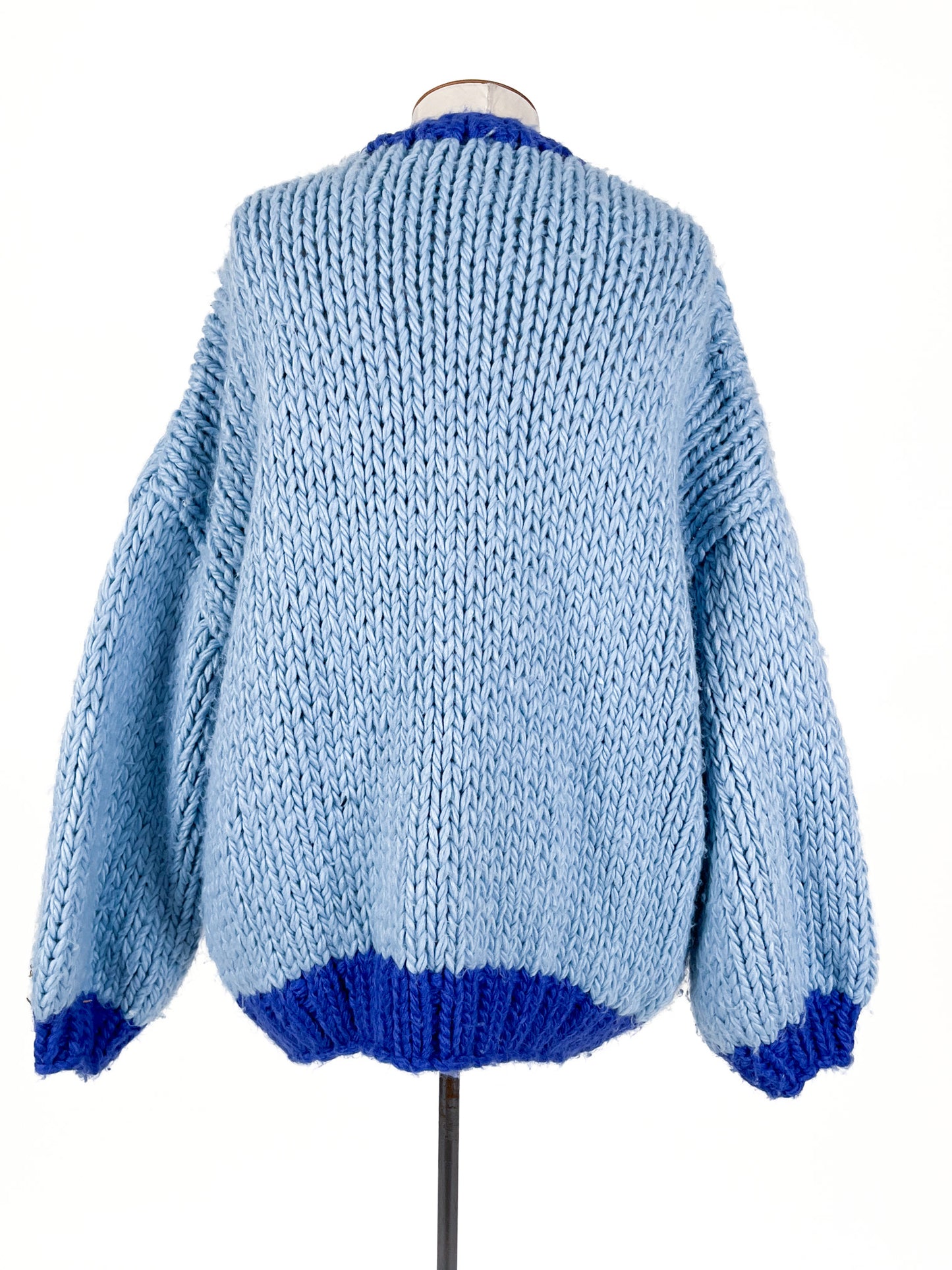 Princess Polly | Blue Casual Cardigan | Size L/XL