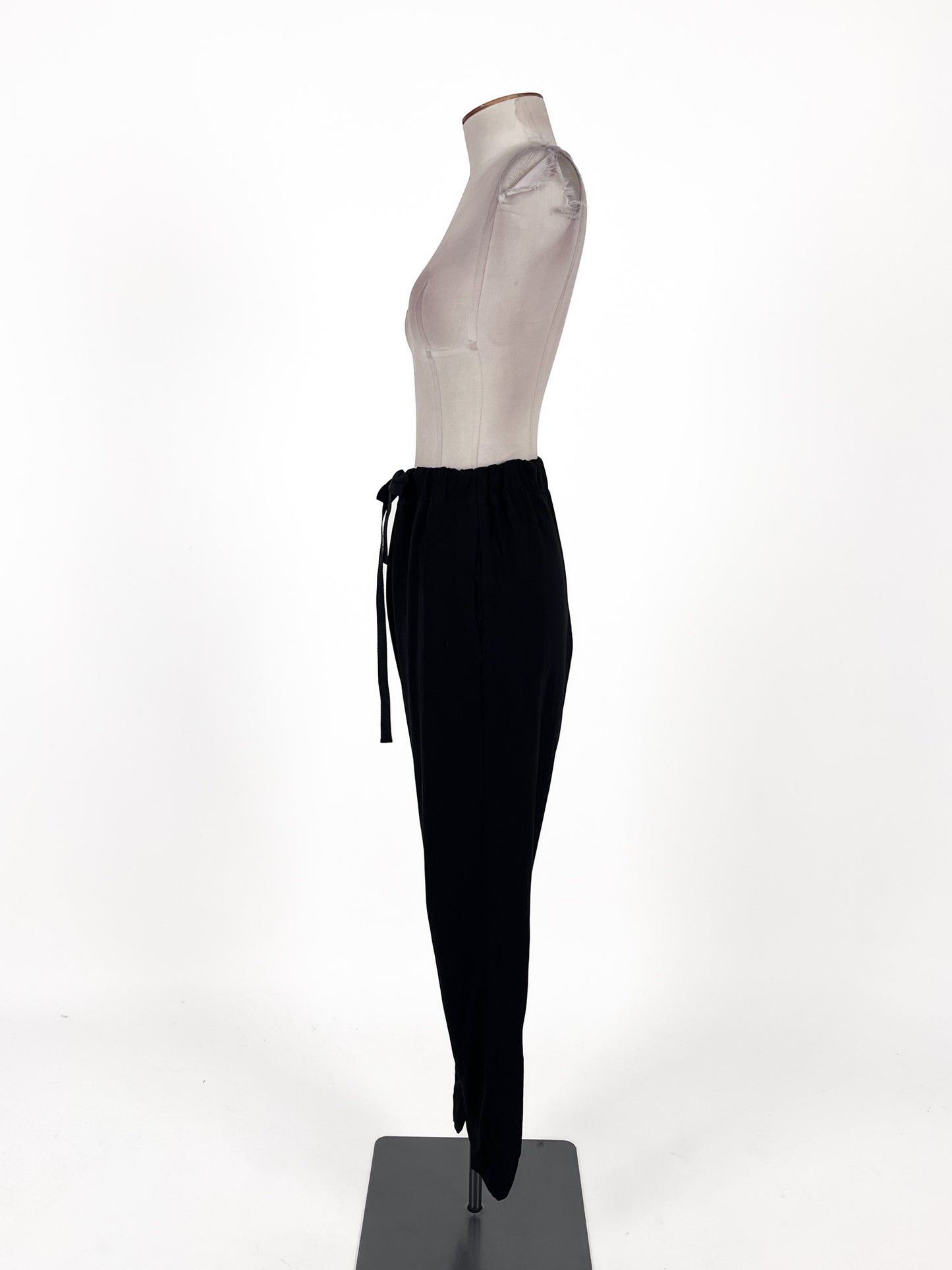 Bassike | Black Casual Pants | Size 6