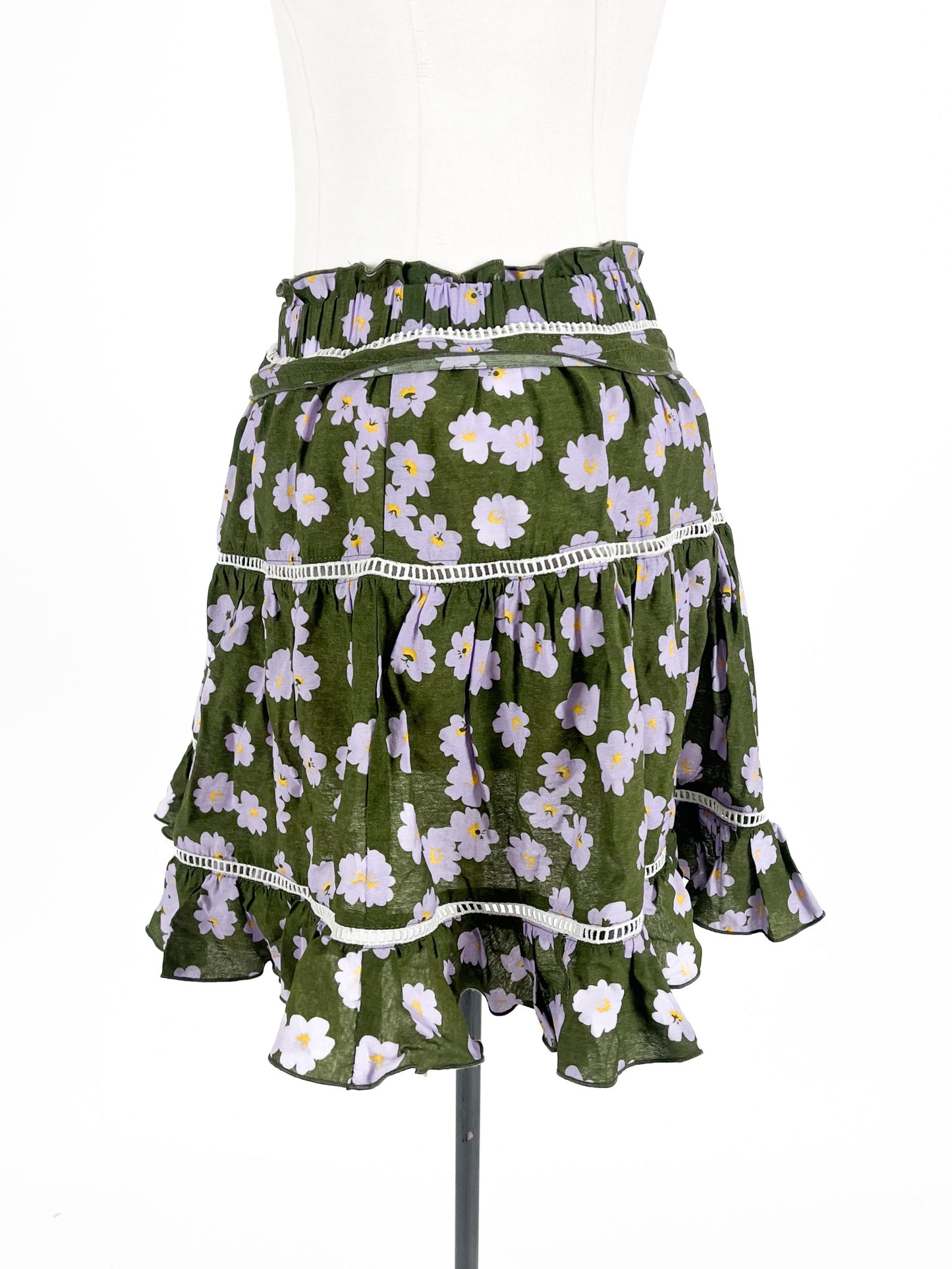 Leo + Be | Multicoloured Casual Skirt | Size 10